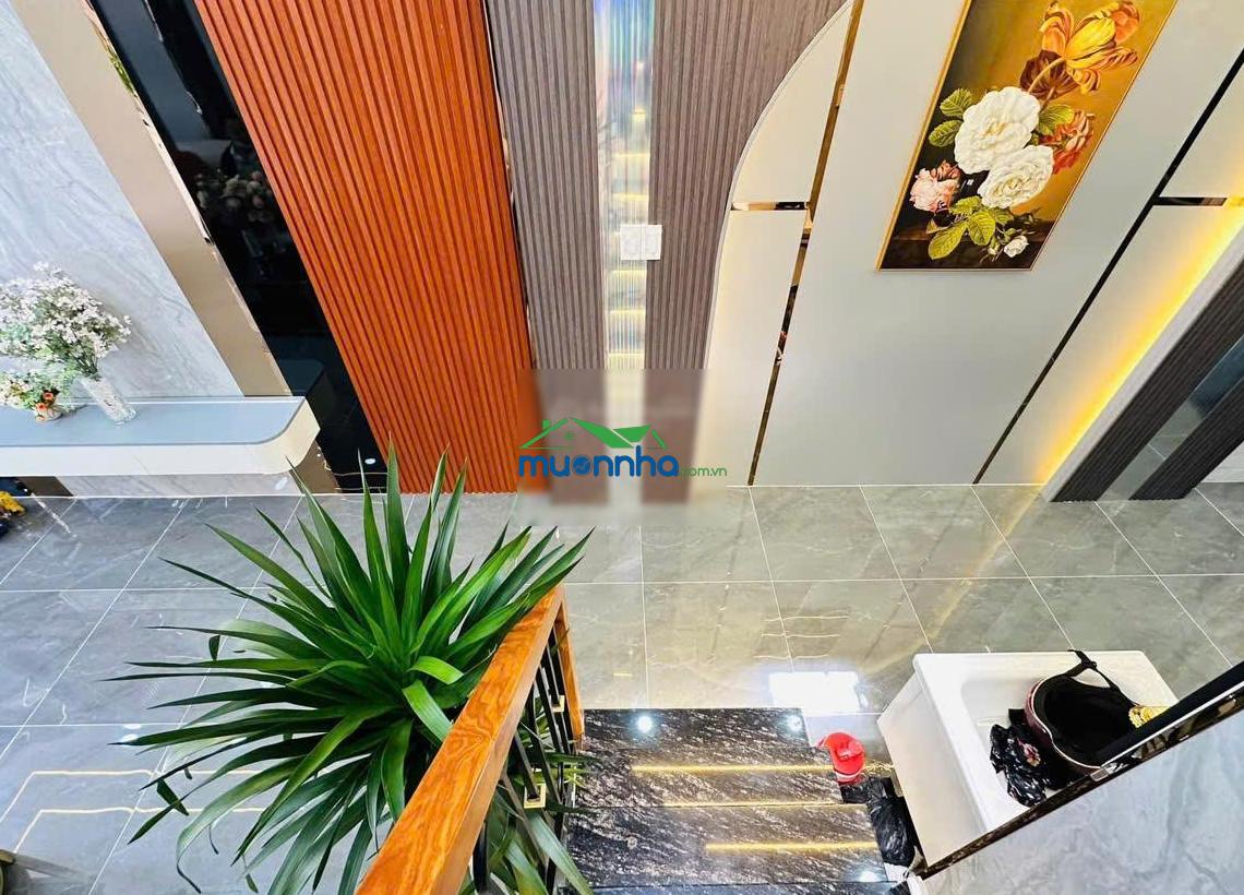 Nhà hxh nguyễn văn luông 48m2, 2 tầng btct, 3 pn 2 wc, có lửng, nhà mới xây, thông ra võ văn kiệt - 2