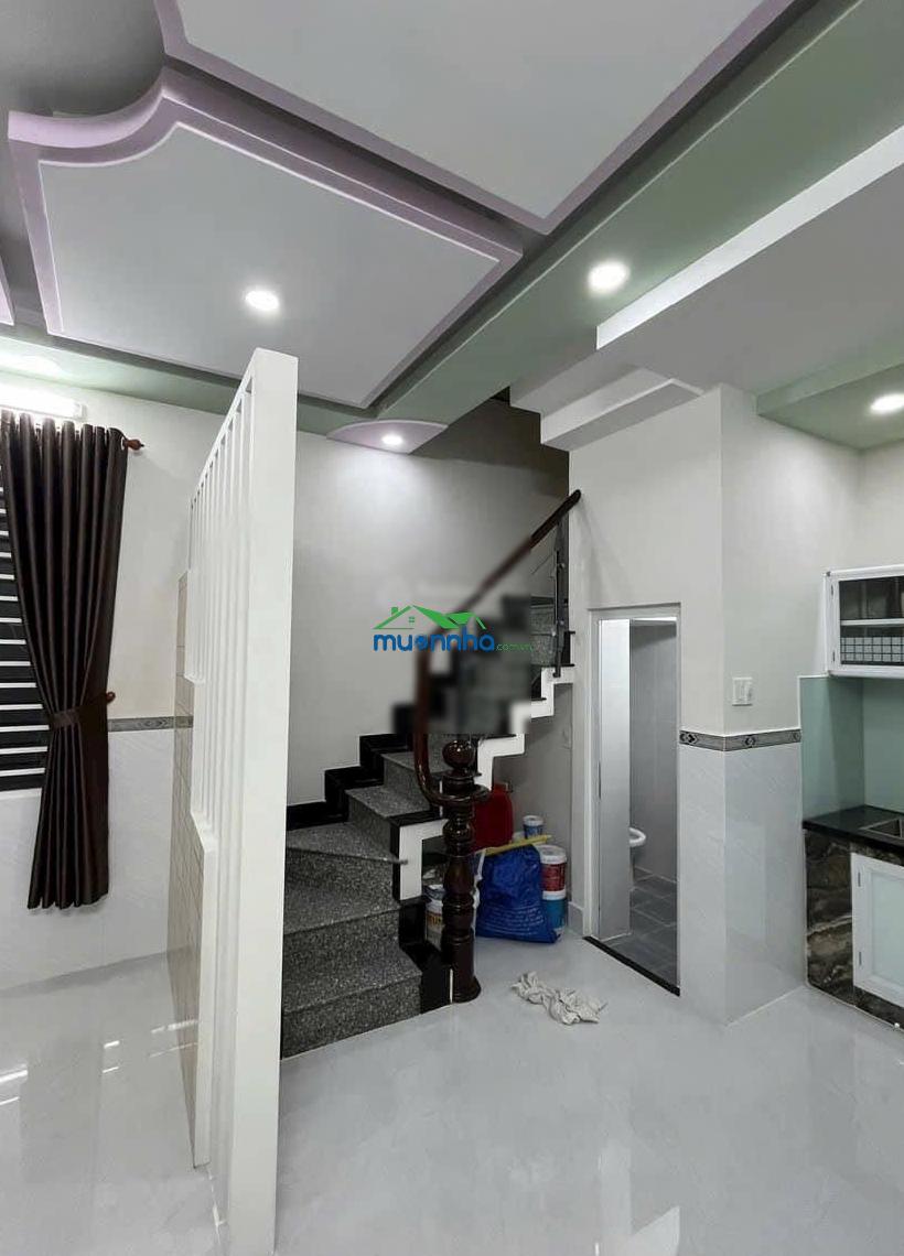 Chính chủ cần ra gấp nhà trệt lầu 60m2 ở ngay chợ phú lạc ql50, gần bến xe q8 - 2