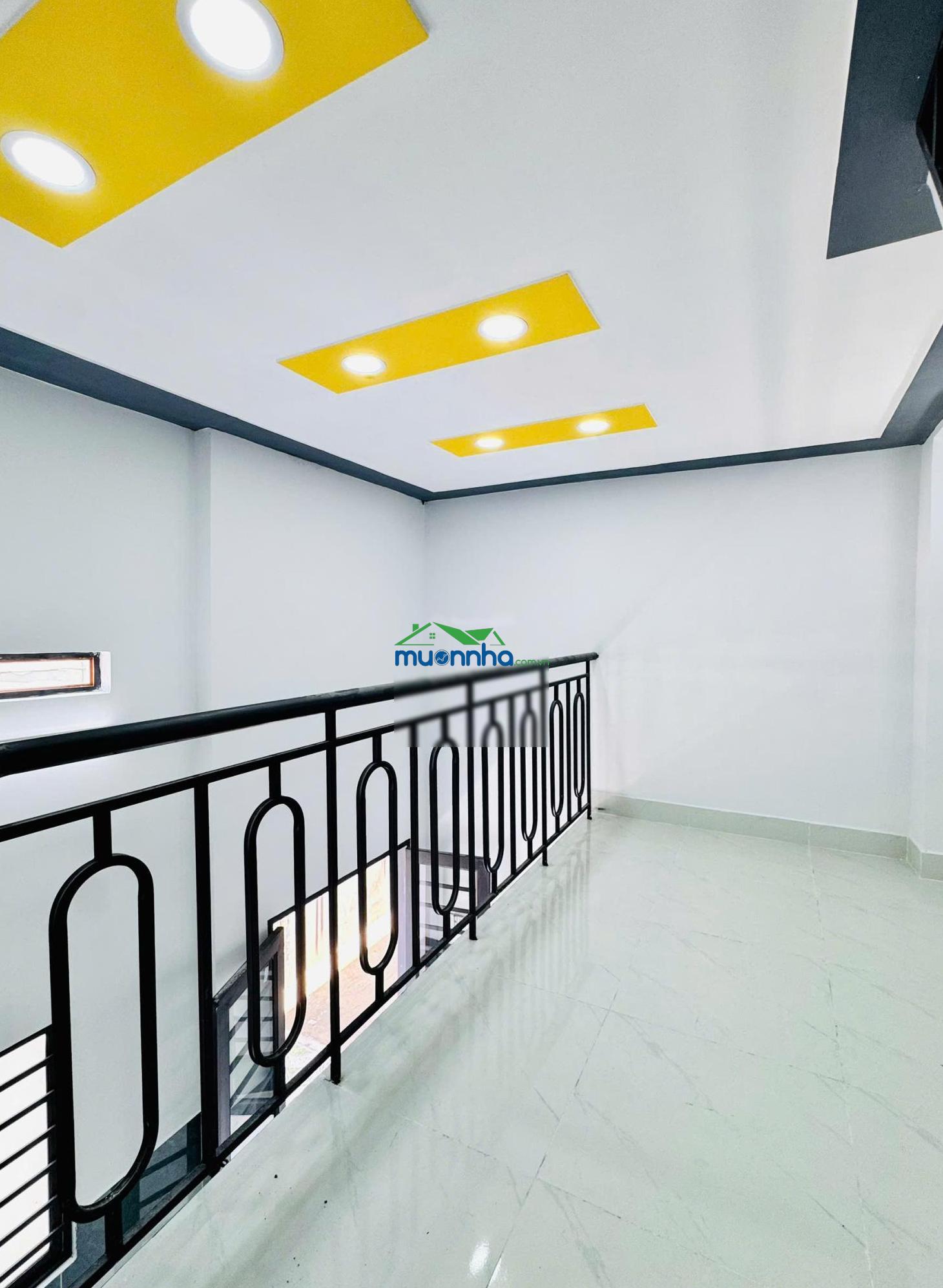 Nhà mới 1 trệt 1 lầu 1 lửng, ngay chợ xuân thới thượng, 2pn2wc, 565tr full bao công chứng - 4