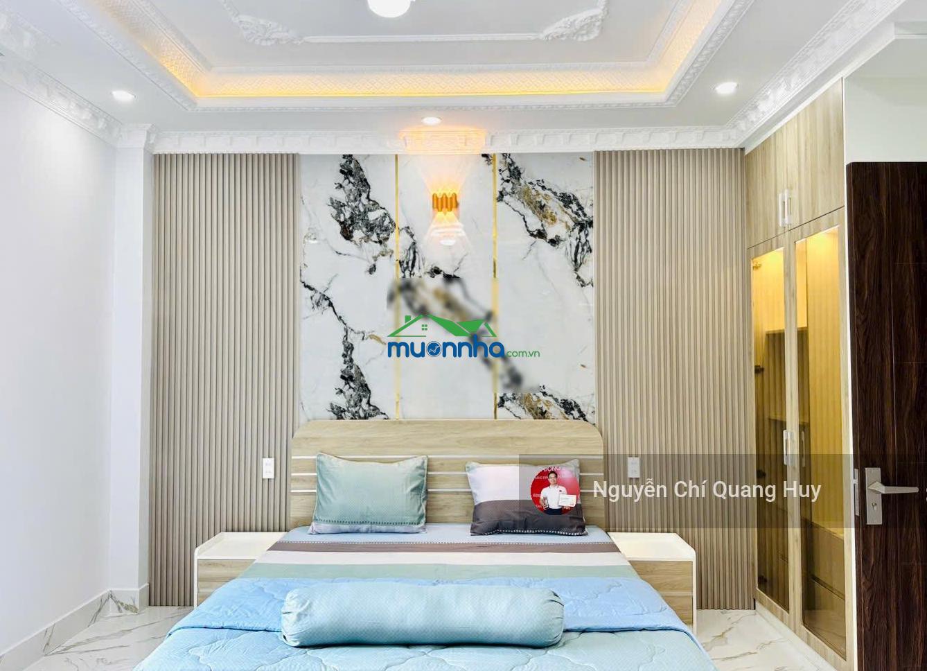 Nhà phố hiện đại xây dựng mới - đường 9m kdc 96 đào tông nguyên - 5m x 16m sổ hồng giá 9,8 tỷ - 4