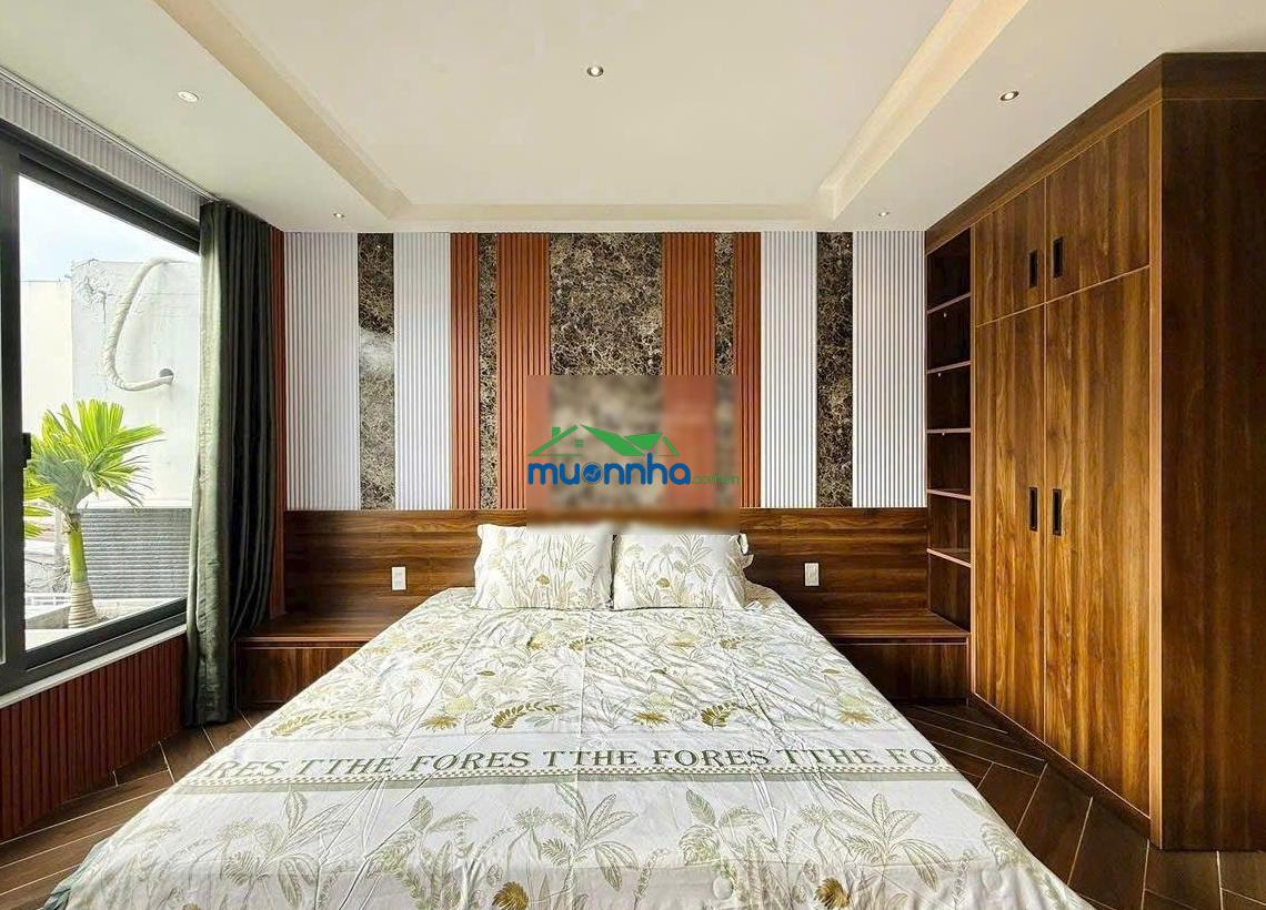 Nhà xây mới 3 lầu 32m² hẻm xe hơi đường lê văn thọ, ngay công viên làng hoa. - 4