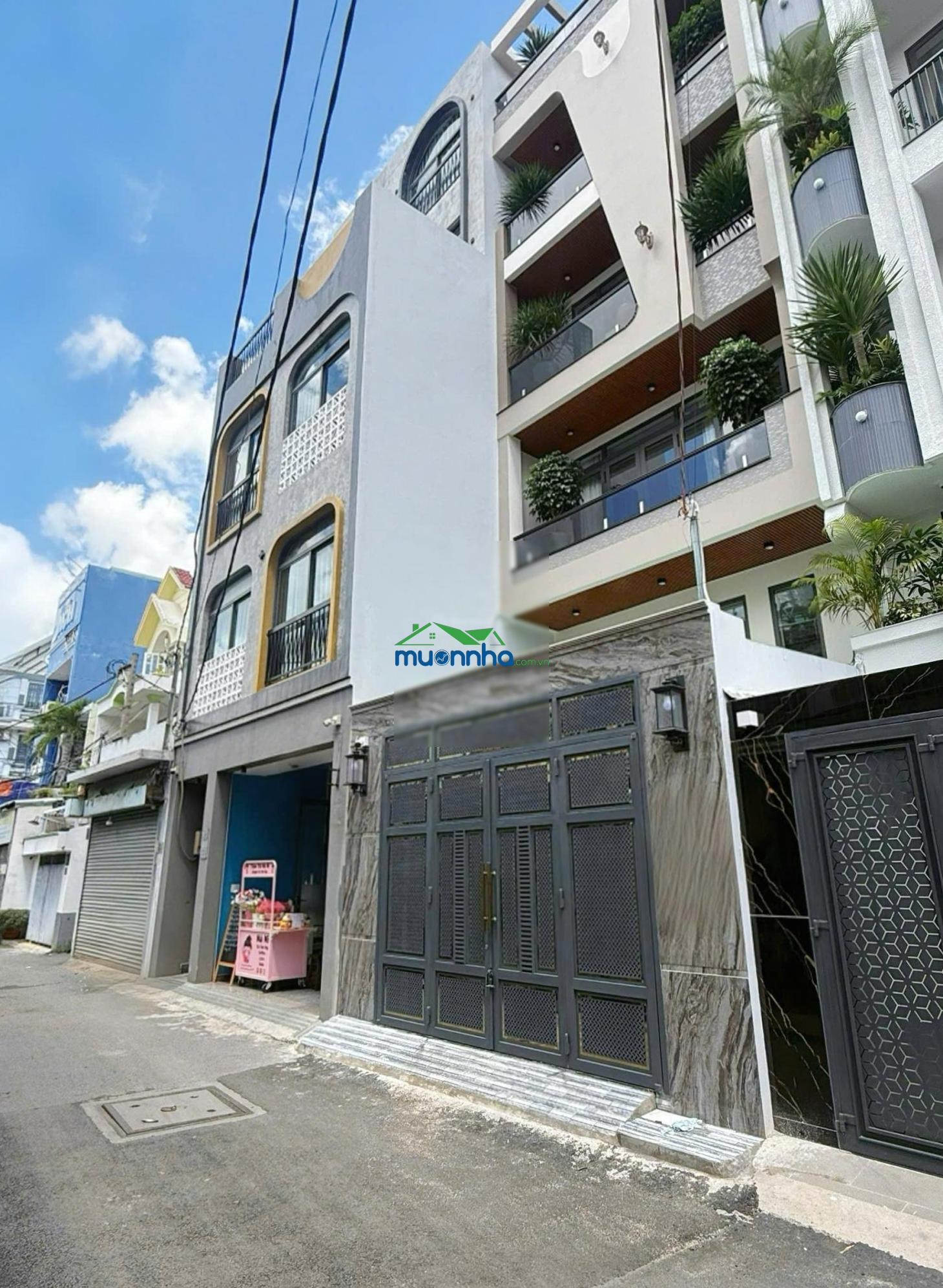 Chdv 1/ hxh lê văn thọ p9, dt 6x13m, 5 tấm thu nhập 60tr/tháng có thang máy giá 11.8 tỷ tl - 2
