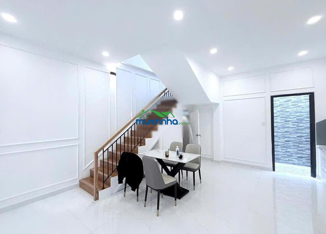 Bán nhà gấp - đường lạc long quân, p8, tân bình dt 6x11m cn 64m2 3 tầng mới, vị trí đẹp - 4