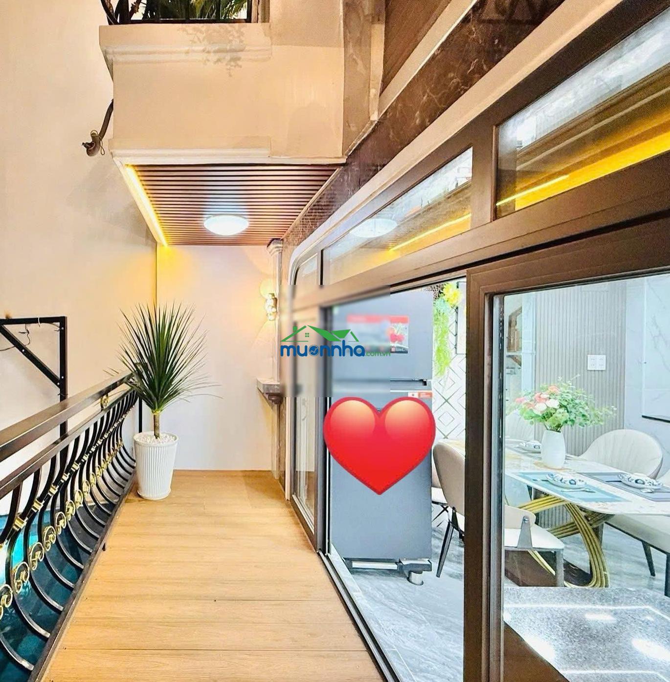 Bán nhà ngang khủng 5,5m - cho thuê 29tr, đường đặng dung - q.1, giá 4tỷ680/77m2, gần chợ tân định - 4