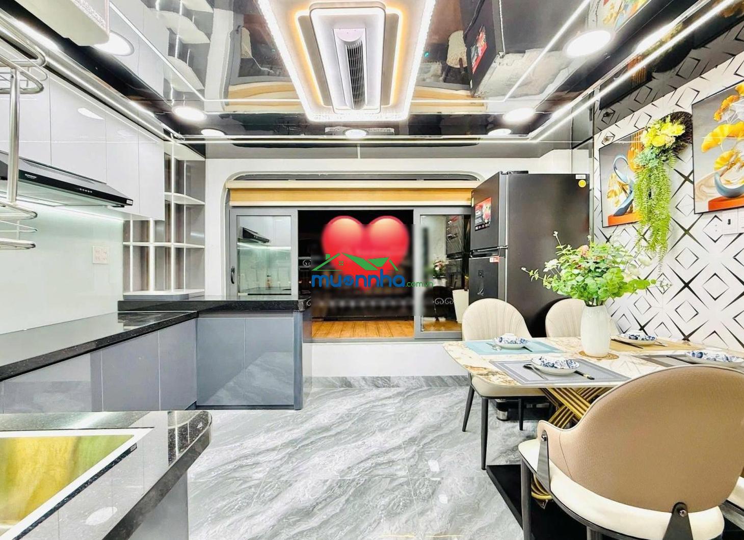 Bán nhà ngang khủng 5,5m - cho thuê 29tr, đường đặng dung - q.1, giá 4tỷ680/77m2, gần chợ tân định