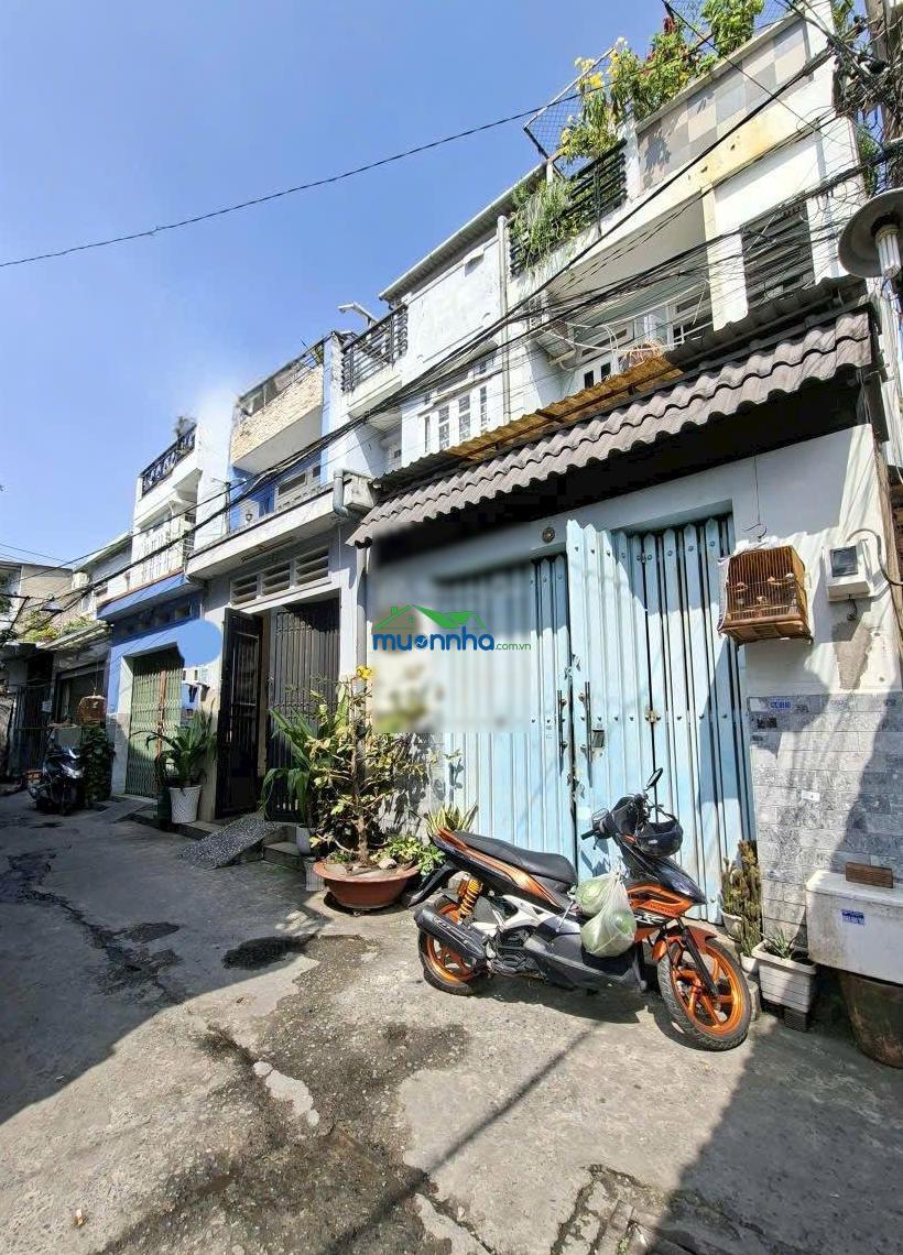 Nhà 4x18m, 3 tầng hẻm 4m 1 sẹc kế mặt tiền đường gần coopmart phan văn hớn trường chinh cầu tham l