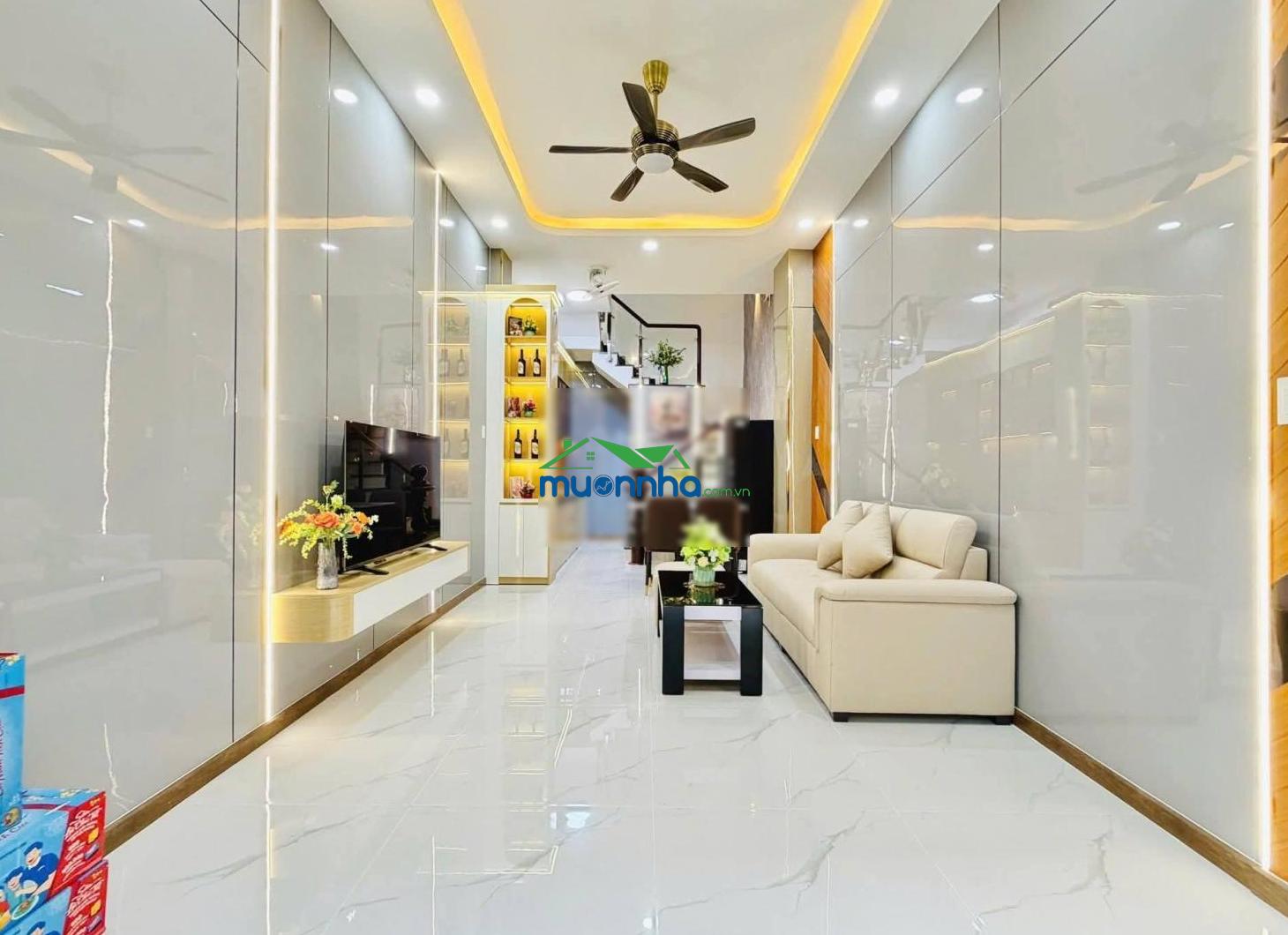 Bán gấp nhà trần quang diệu, p14, q3 gần bv an sinh, giá 4tỷ6 dt 75,6m2 cho thuê 33tr/th - 4