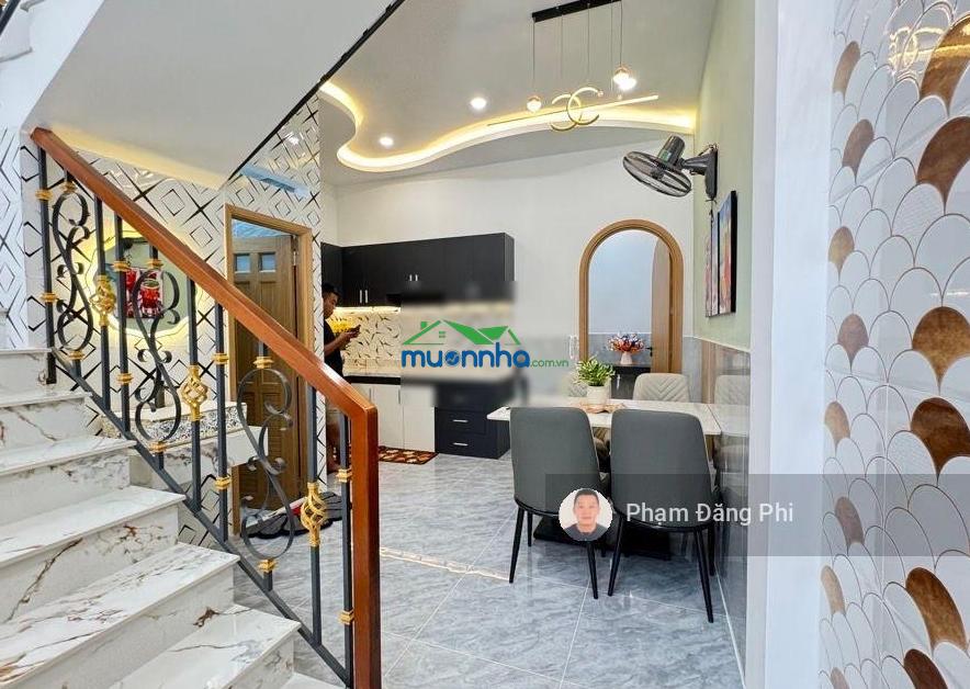 Ô tô đỗ cổng - cách 1 căn ra mặt tiền - nhà mới full nội thất - có pn tầng trệt cho người lớn tuổi. - 2