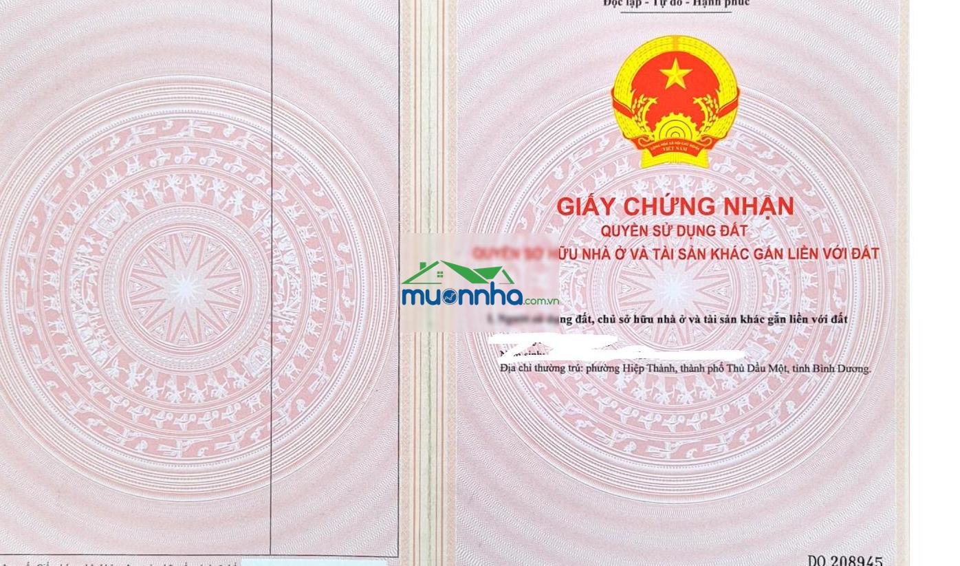 Bán đất full thổ cư, 6x25m tại trung tâm thành phố thủ dầu một - 3