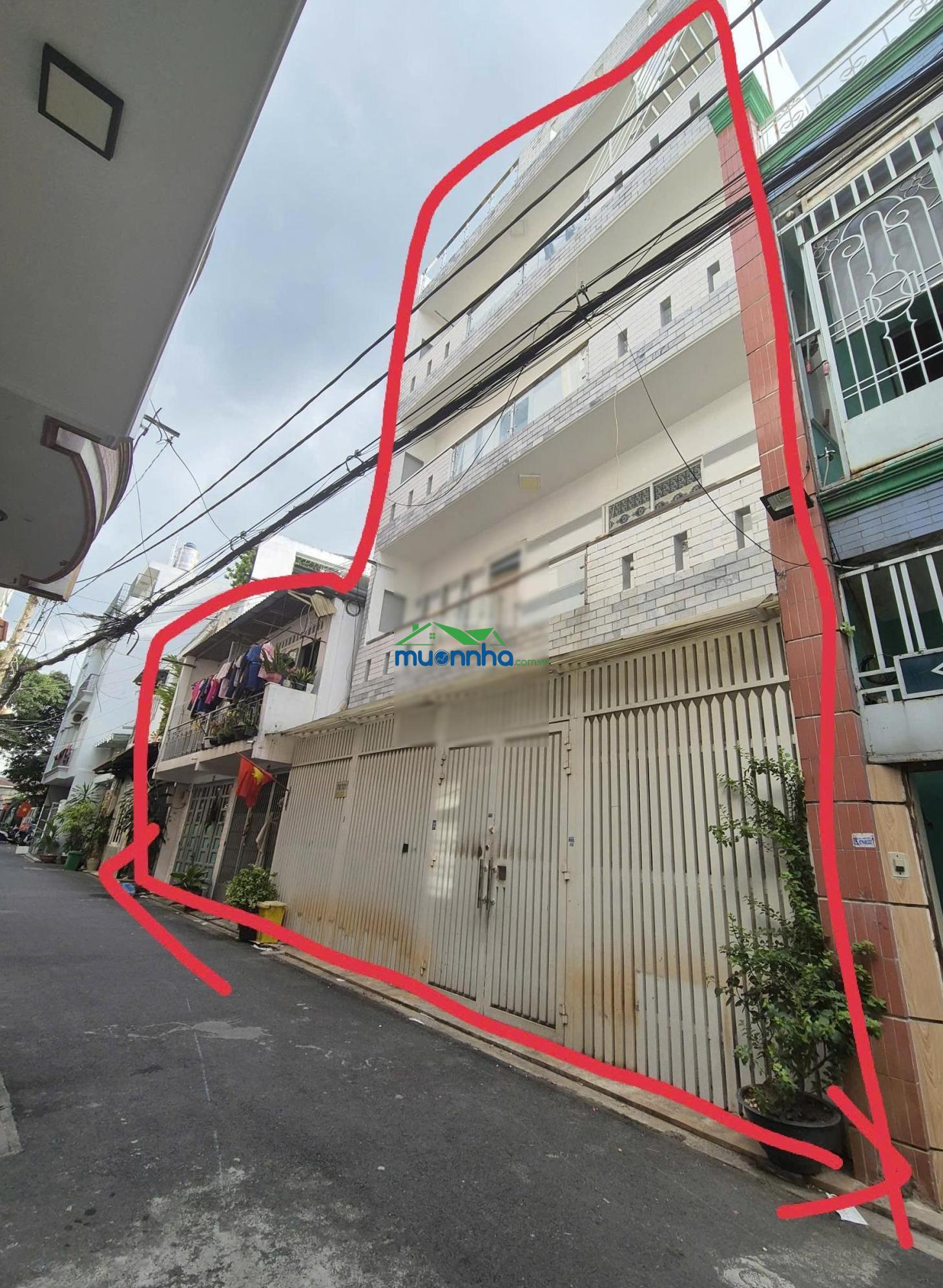 Bán nhà hẻm xe tải lũy bán bích - 14x7m - 4 tầng 9.6 tỷ - 3