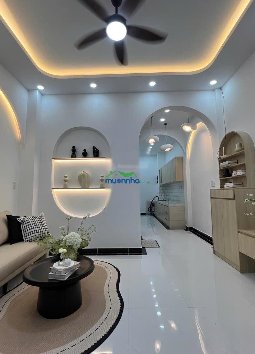 Bán nhà hẻm 1/ đ. số 57, p tân tạo, tphcm, gia 5,4 tỷ, 50m2, nhà 3.5 tấm mới xây - 4