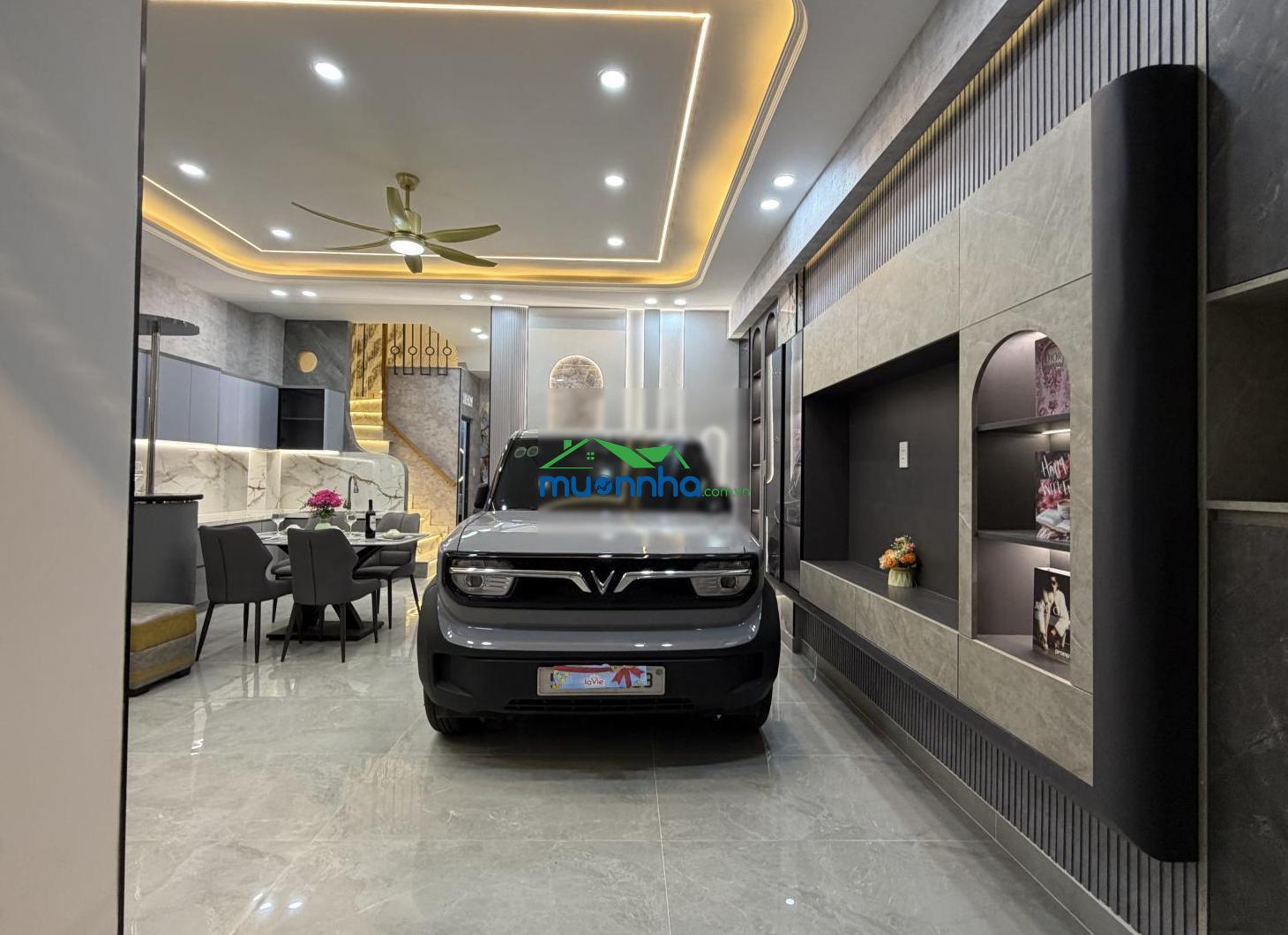Bán vila phố tuyệt đẹp có phòng ngủ dưới trệt, trục đường nguyễn tư giản gò vấp