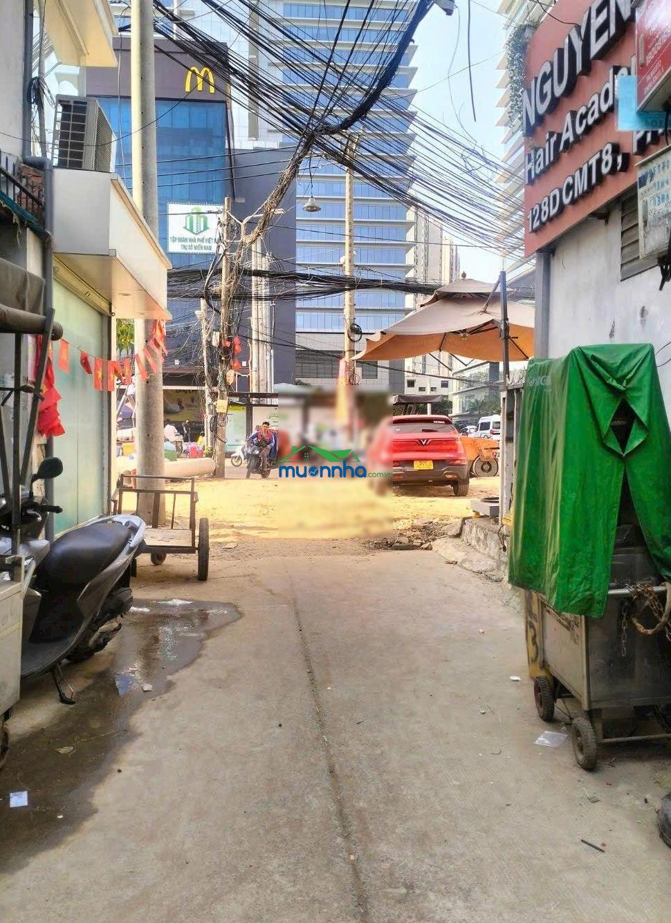 Bán nhanh nhà đẹp 6,6x7,7 đường cmt8 liền kề đg 3/2, điện biên phủ, nguyễn thị minh khai