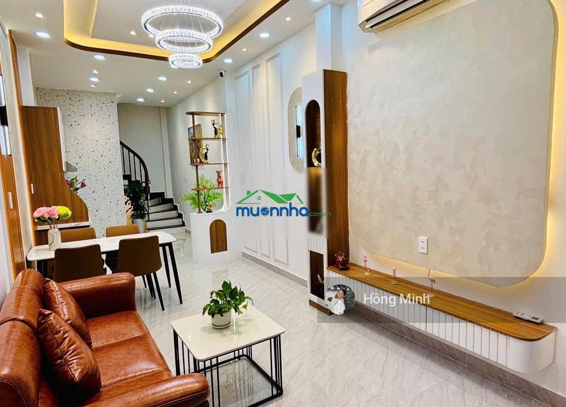 Bán nhà hẻm trần khắc chân, phú nhuận, dt 40m2, 4 tầng, 3pn, mới, full nội thất, ở liền, 6.09 tỷ - 3