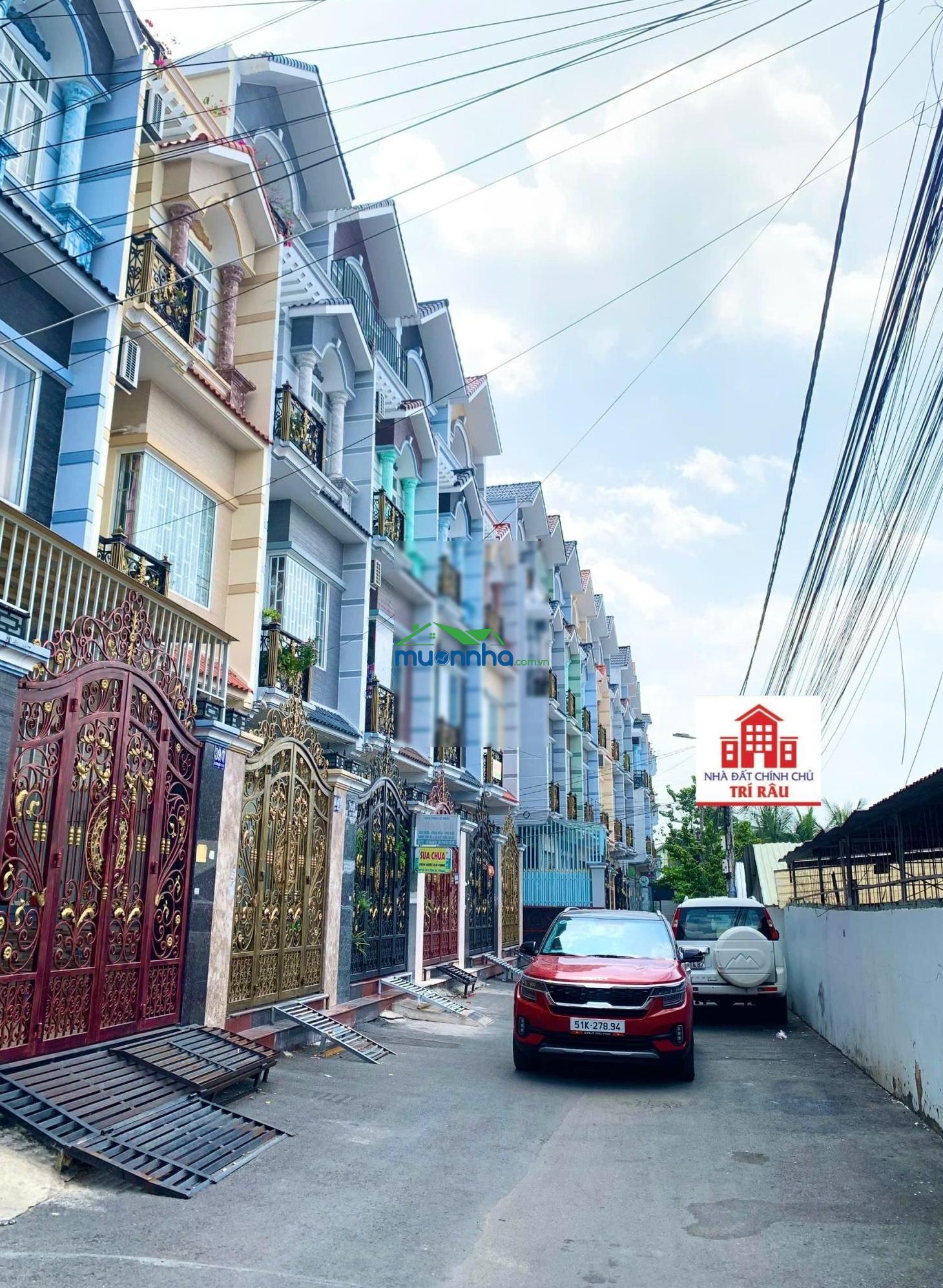 Nhà phố 3 lầu 4x15m, xe hơi vô nhà, lộ giới 20m trước nhà kdc a.d.vương p16 q8 cách v.v.kiệt 800m - 2
