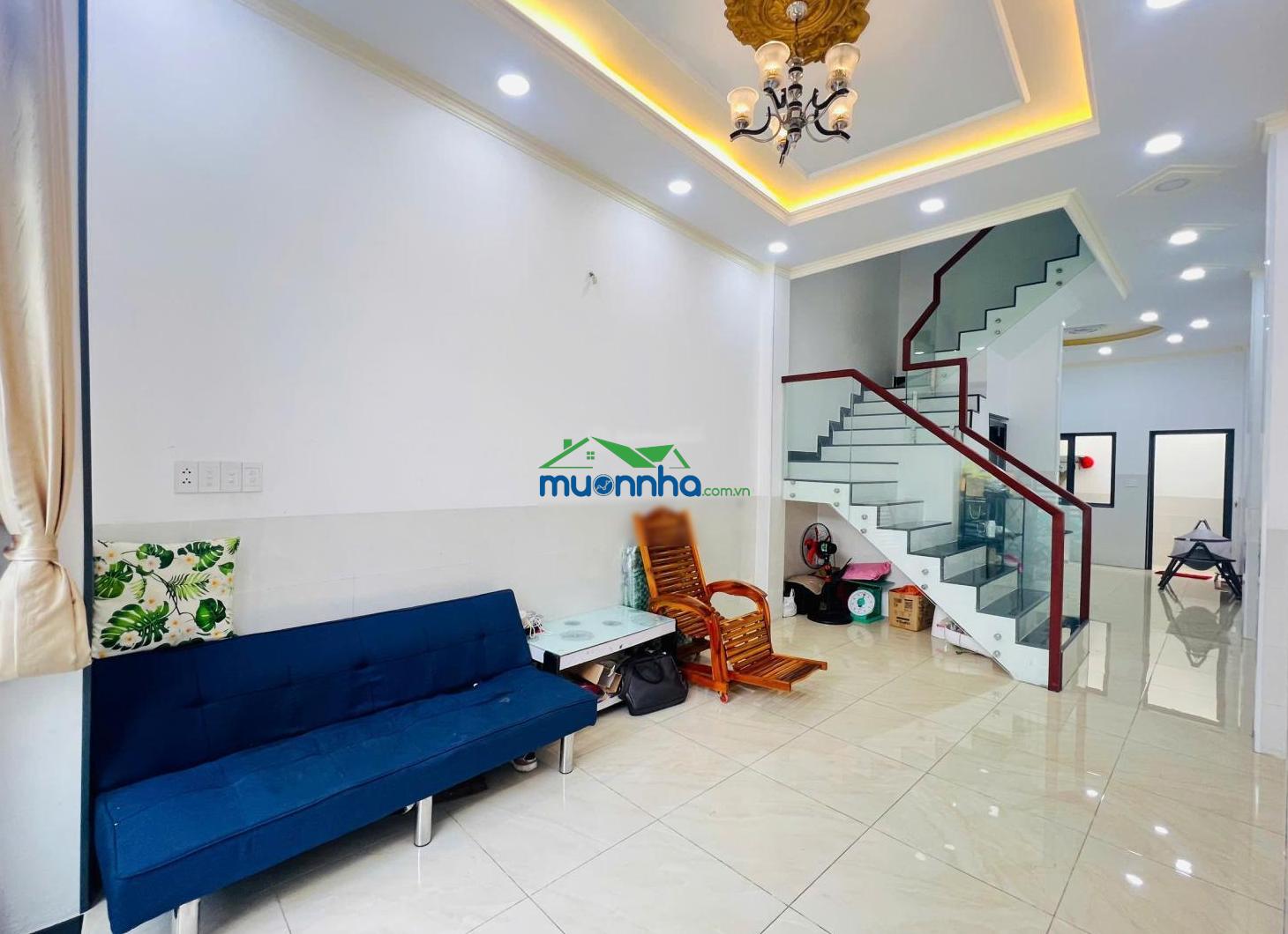 Nhà mới 4 tầng hậu giang quận 6, cách mặt tiền 10m, 55.8m², 4pn, view kênh thoáng mát, giá 6.5 tỷ