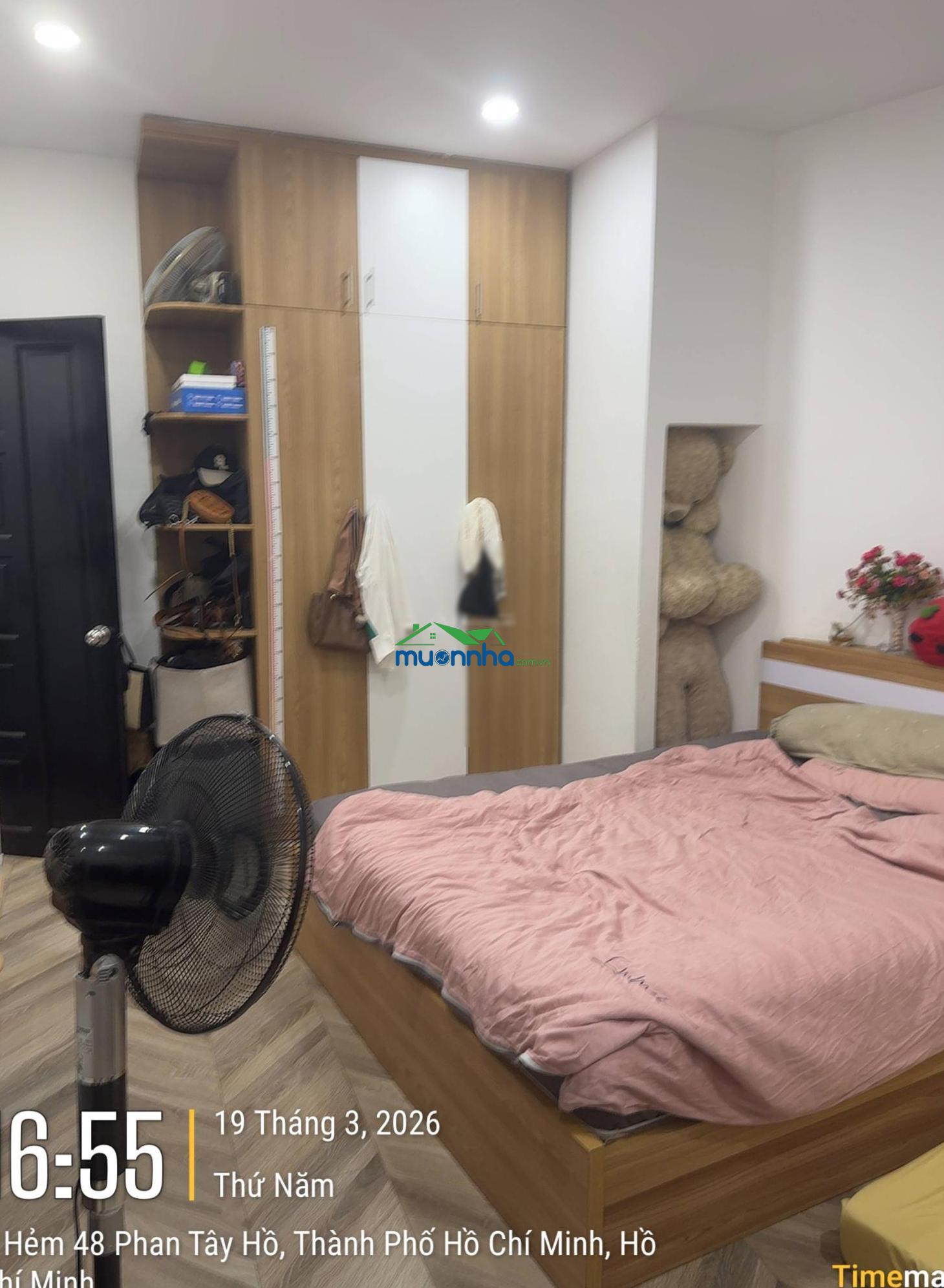 Bán nr 2pn 3vs tại phan tây hồ, 7,4 tỷ, 61,2m2 siêu hot. dtsd 120m2. nhà mới đẹp ở liền full nt - 2