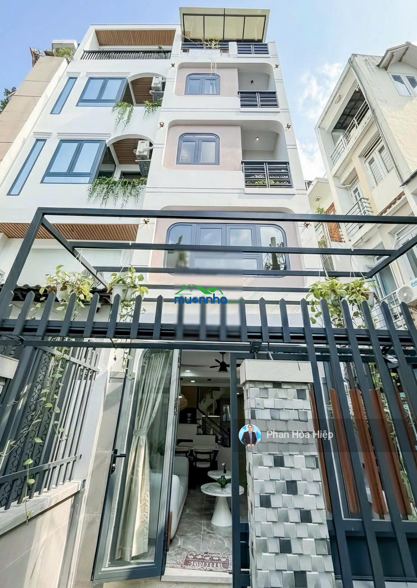 Nhà 5 tầng hậu giang kế trường lam sơn, 50m2, 4 pn 4wc, chính chủ xây kiên cố, hẻm xe tải 5m thông - 2