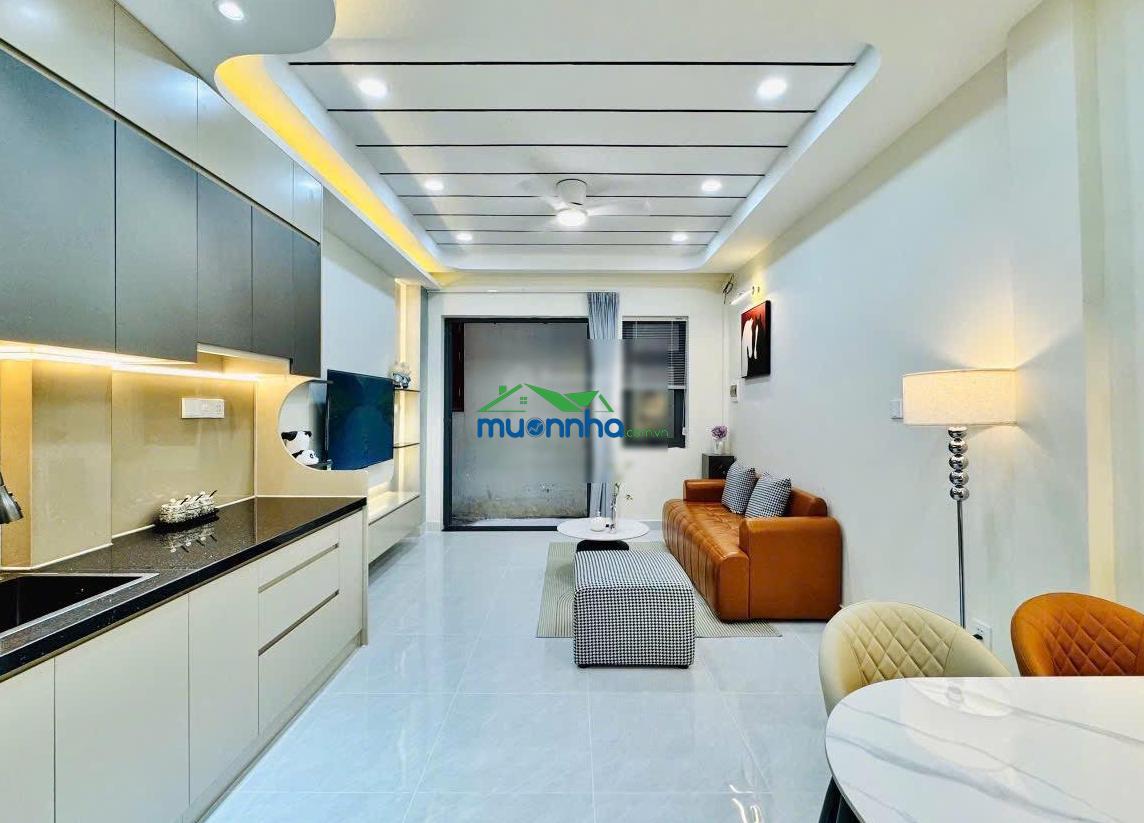 Ngay hàng xanh-đh hồng bàng, chợ bà chiểu quận 1 đi 5p - 3 tầng lầu, 3pn, 3 toilet, 3,6x8m = 27m2 - 4