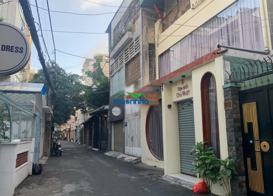 Ngang 7.2m hẻm xe hơi 339 lê văn sỹ quận 3 hđt 45tr/tháng giá chỉ 27 tỷ - 4