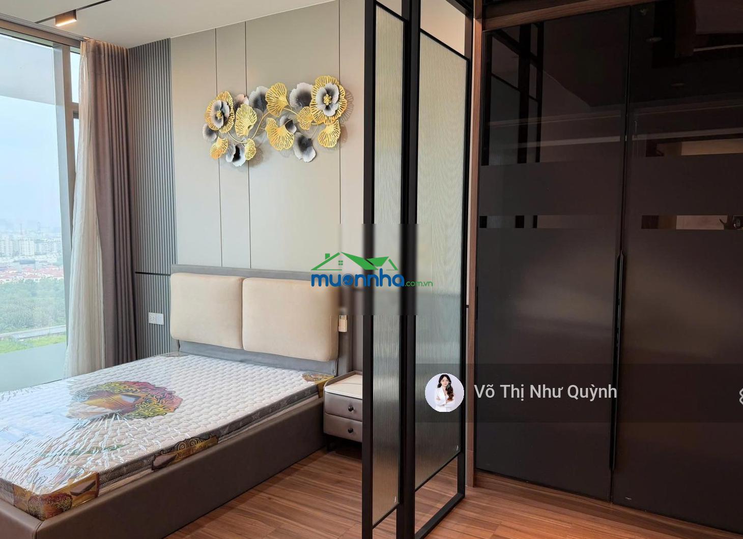 Cần cho thuê gấp căn hộ 2pn tầng cao, full nt, giá chỉ 32 triệu/tháng, dọn vào ở ngay