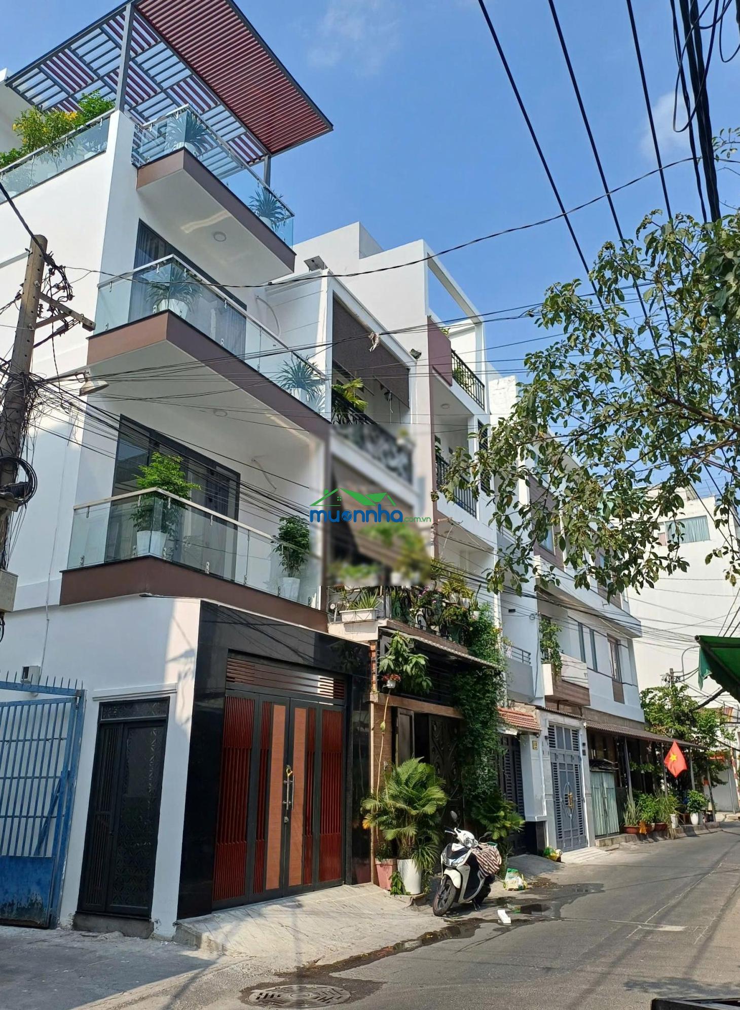 Bán nhà 4 tầng hẻm xe hơi đường tô hiệu, phường phú thạnh, quận tân phú