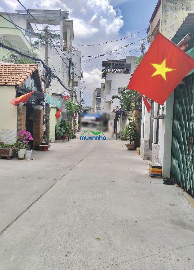 Hẻm ô tô gò dầu - dt khủng 91.7m2 không lộ giới - 1 tầng 3pn đúc kiên cố - chủ bán rẻ