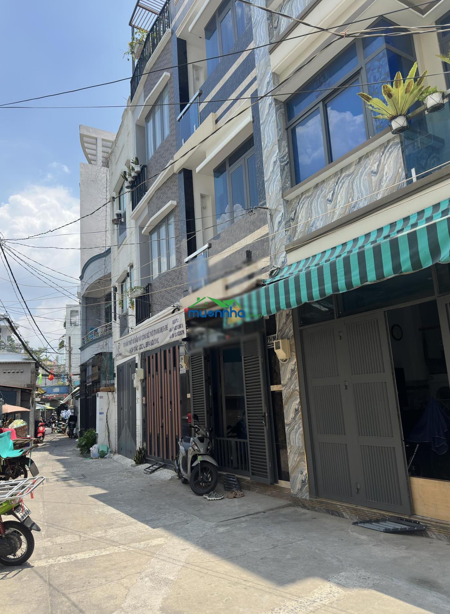 Hẻm xe hơi khu phan xích long, phú nhuận - 4 tầng đúc - 37.3m2 - 7.5 tỷ tl - 4