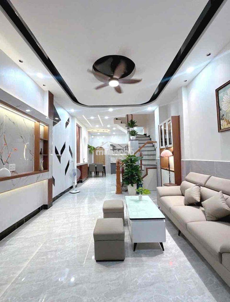 B.án nhà hẻm xe hơi - 56m2 (4 x 14) - 2 tầng 3pn - có pn trệt