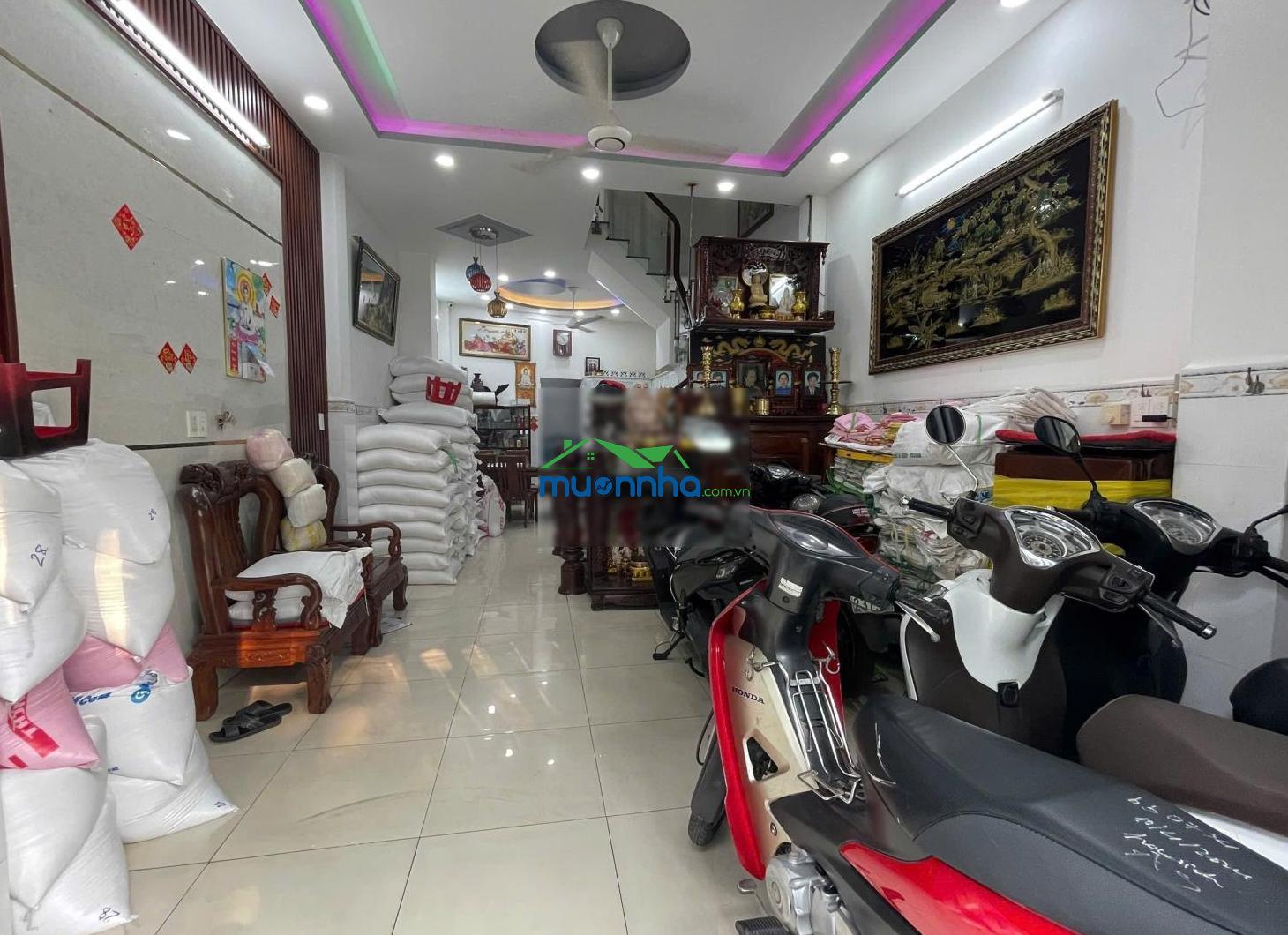 Bán nhà hxh 4ty35 4tang 5m*12m bà điểm hóc môn - 4