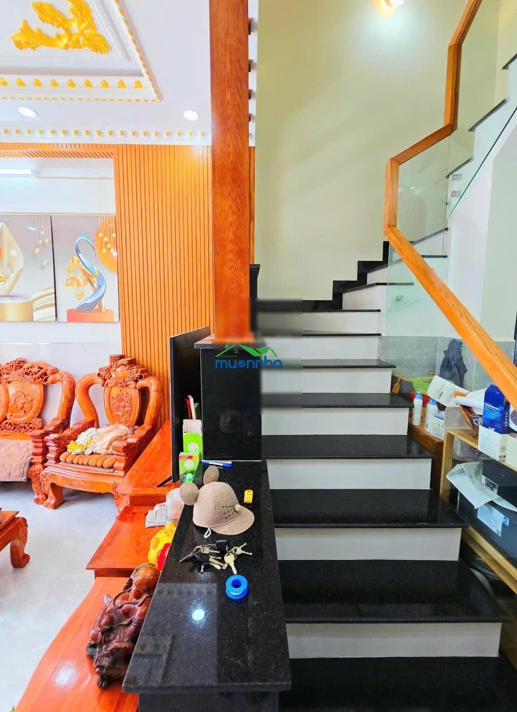 Nhà đẹp 4 tầng hẻm xe hơi lò lu q9, dt: 60m2 gần vinhomes - 4