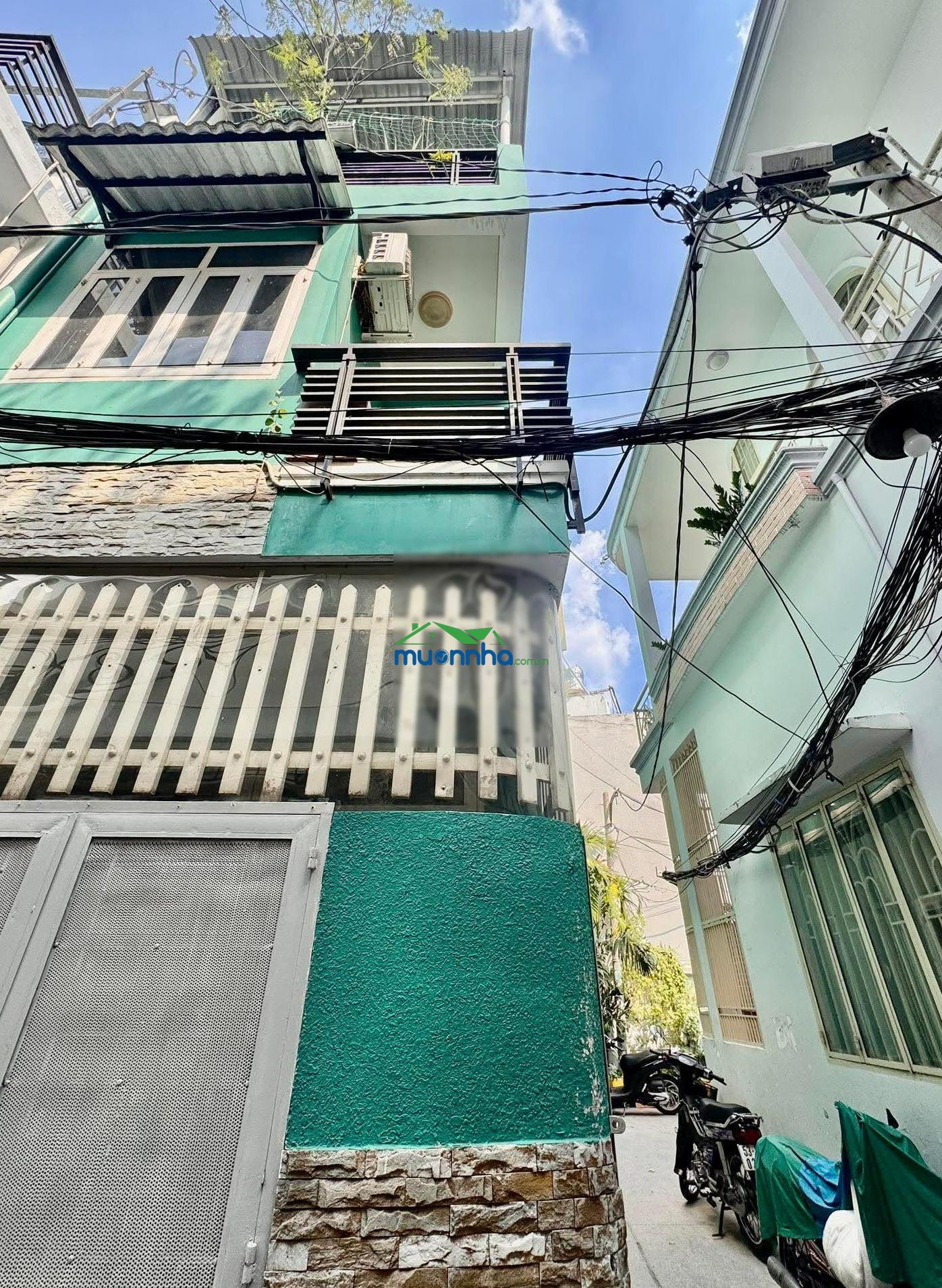 Nhà hẻm 449 đường lê quang định, p.5 bình thạnh, 4 tầng, dtcn 48m, giá 8,5 tỷ.