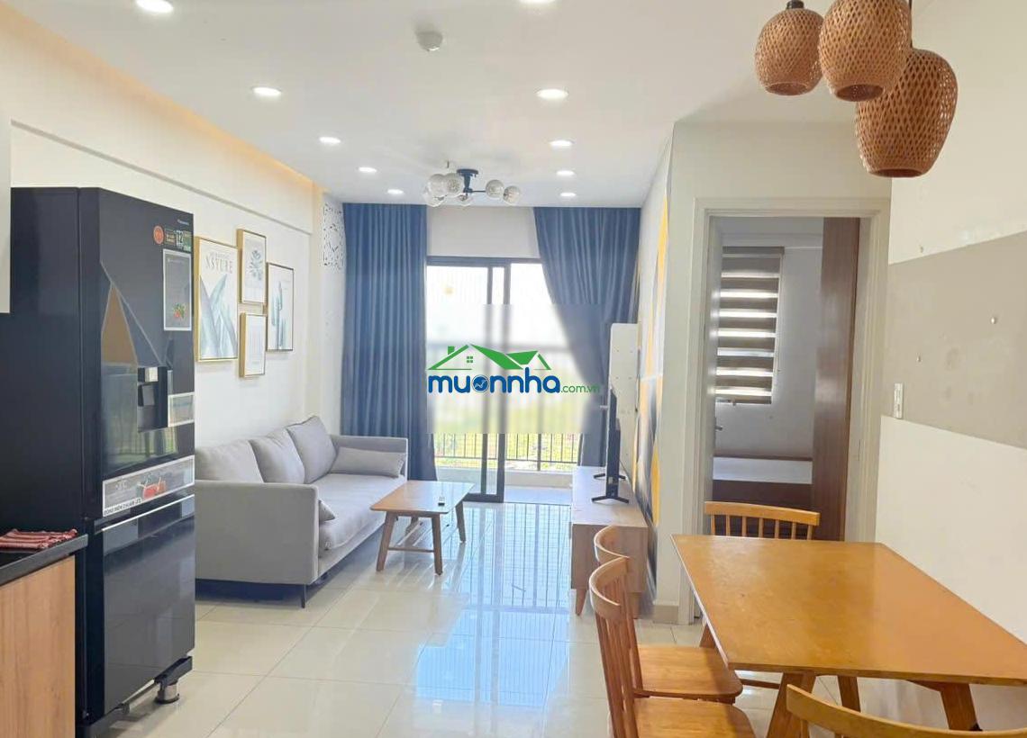 Eco xuân lái thiêu: cho thuê 2pn, đầy đủ nội thất, ở ngay được, 67m2, có ban công riêng
