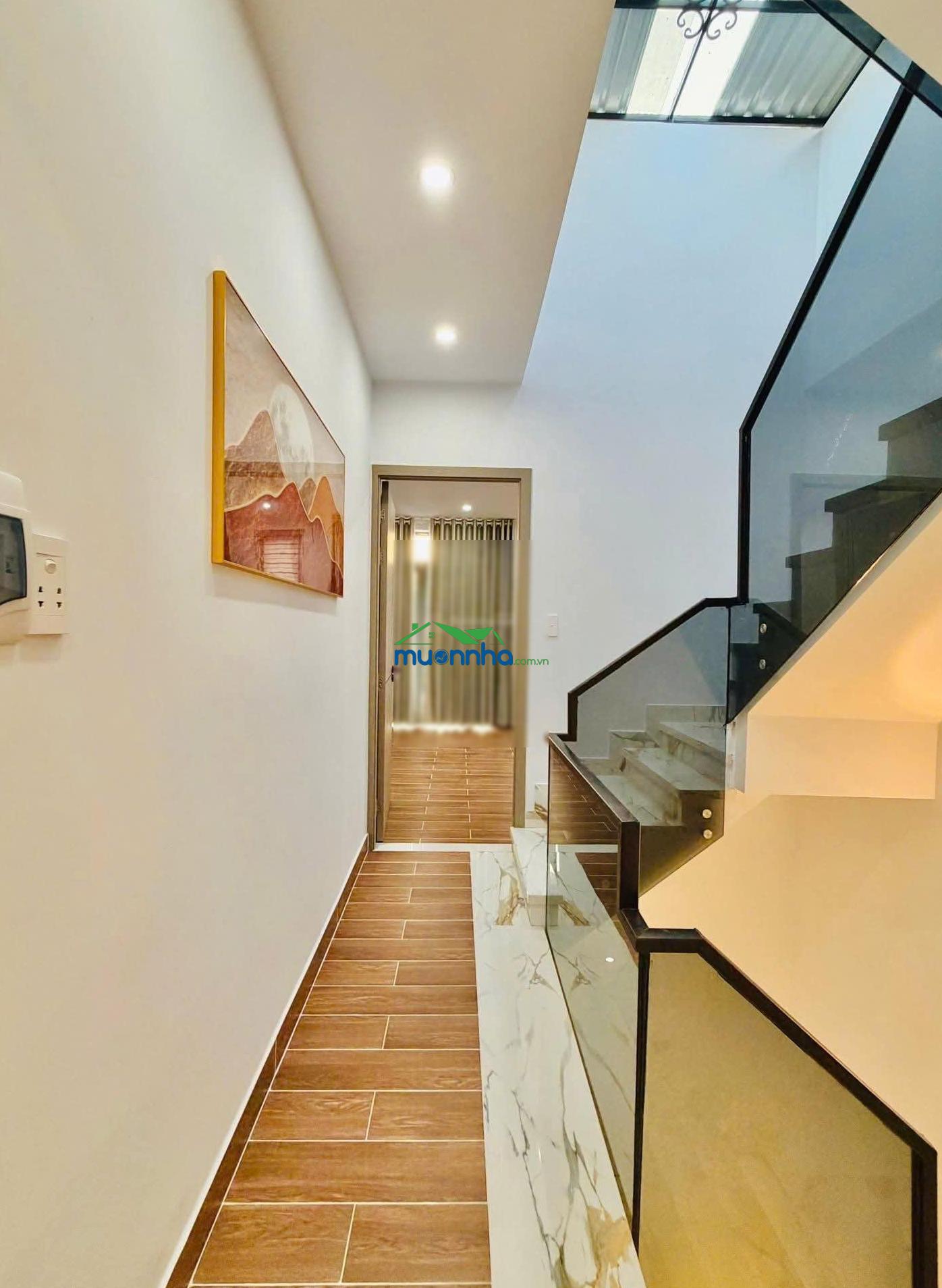 Bán gấp nhà hậu giang, 52m2, 4 tầng 4pn 5wc, có sân thượng, gần chợ bình tây, hẻm trước nhà 5m - 3