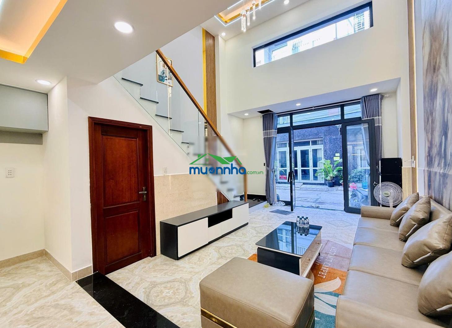Nhà 1 lửng 2 lầu + sân thượng hẻm 8m tl15 sát ngã tư ga - gò vấp. dt. 4.7m x 14m. giá tốt nhất q12 - 3