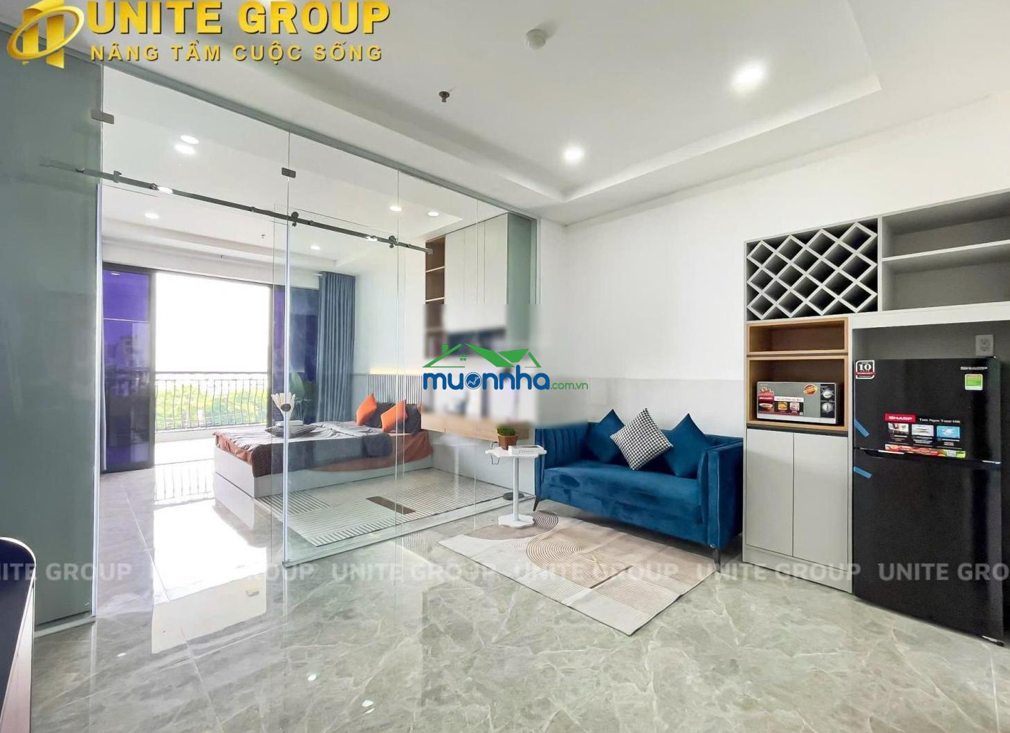Cho thuê căn hộ 1 phòng ngủ 50m2