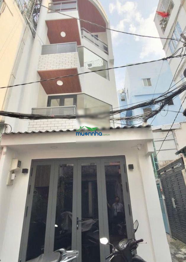 Nhà mới đẹp 4 tầng khu vip cư xá đô thành q.3 - hẻm 4m thông bàn cờ, 30m ra mặt tiền - 6.75 tỷ