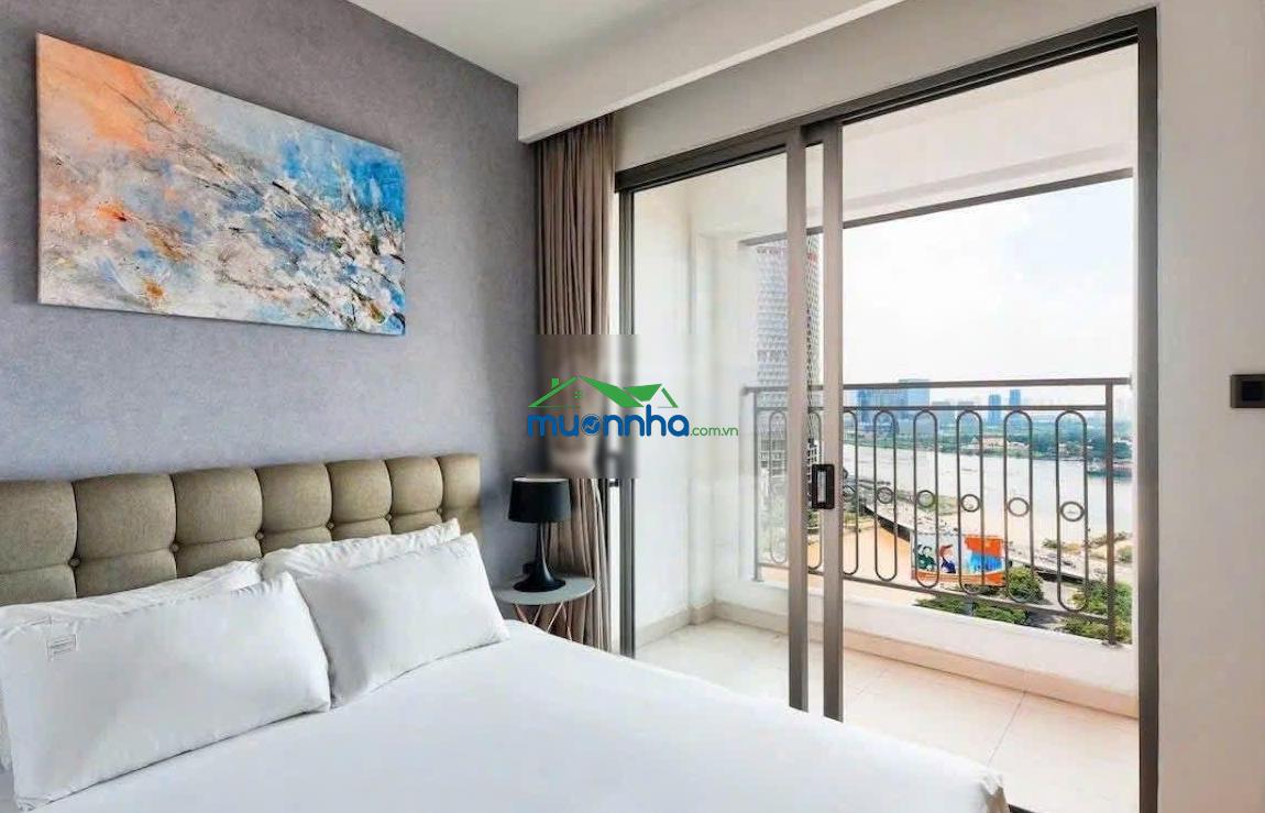 Cho thuê gấp căn hộ 3pn, 2wc, 60 triệu, full nt 105m2 tại saigon royal residence, quận 4, tp. hcm