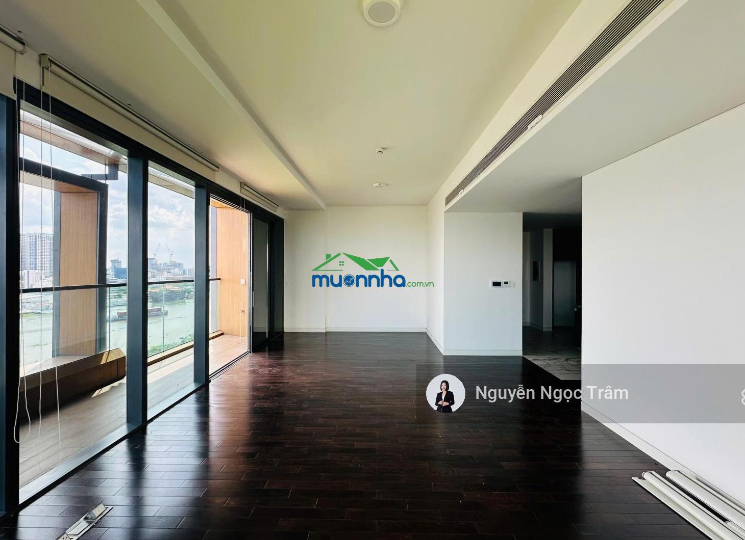 Cho thuê căn hộ 3 phòng ngủ tại cove residences - empire city, 172m2, 95 triệu/tháng