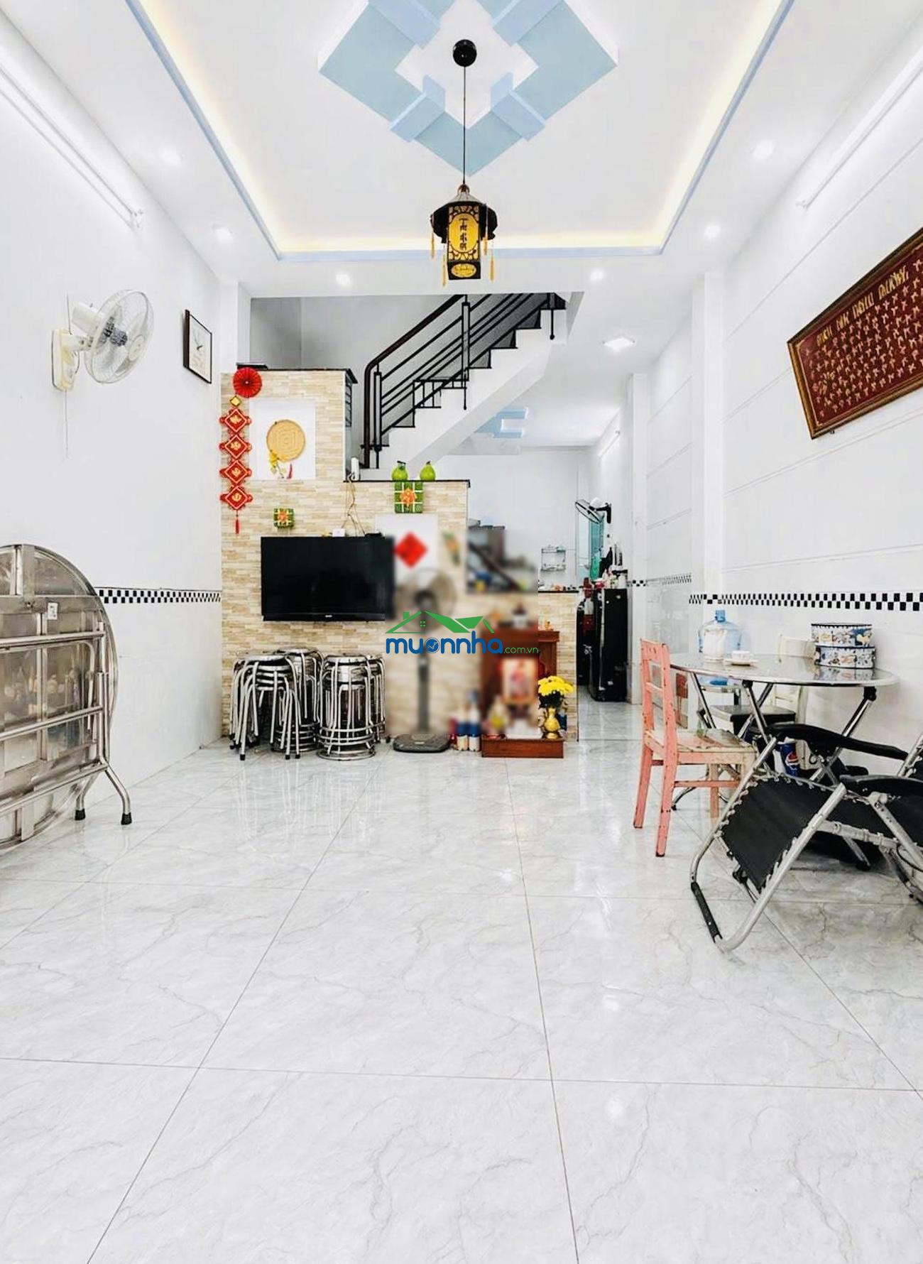 Bán nhà 3 tầng. hẻm 6m thông ô tô ngủ trong nhà. nhỉnh 4 tỷ - 3