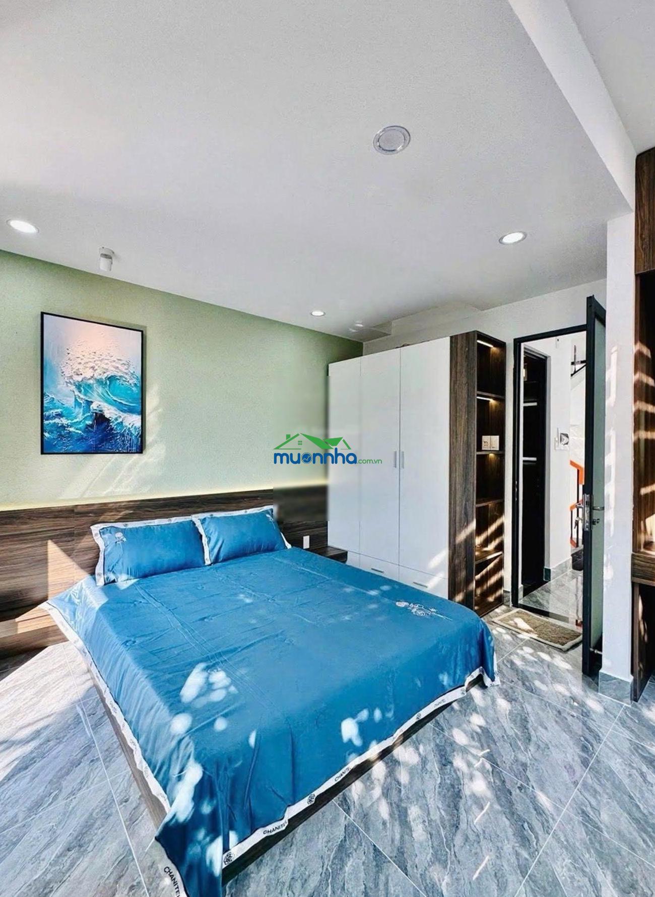 50m2, bán nhà đẹp 3 tầng hẻm xe hơi thống nhất, gần lottemart nguyễn văn lượng, 6 tỷ xíu - 4