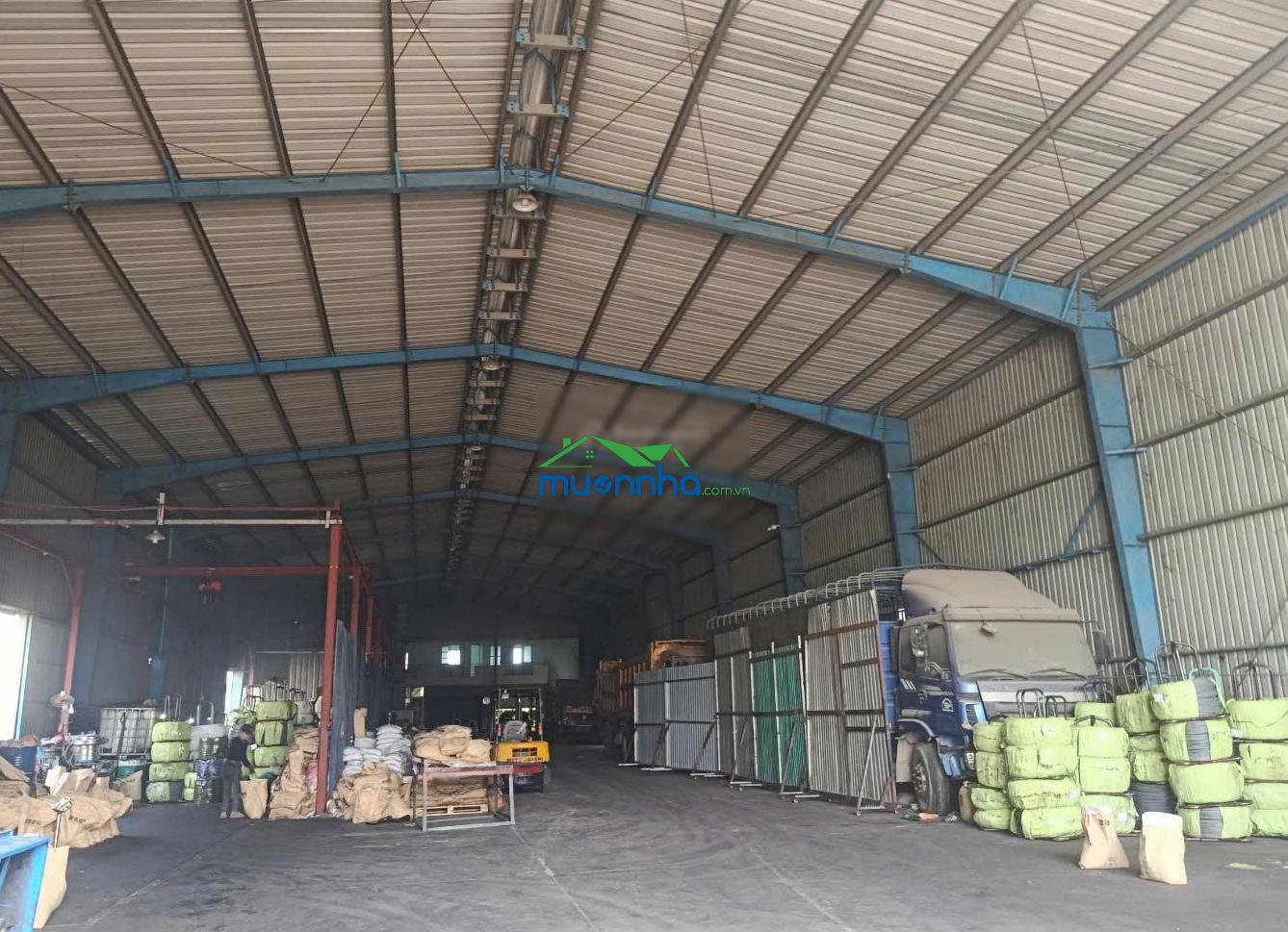 Cho thuê xương 2400m trong cụm công nghiệp tân uyên phường tân phước khánh giá 120tr