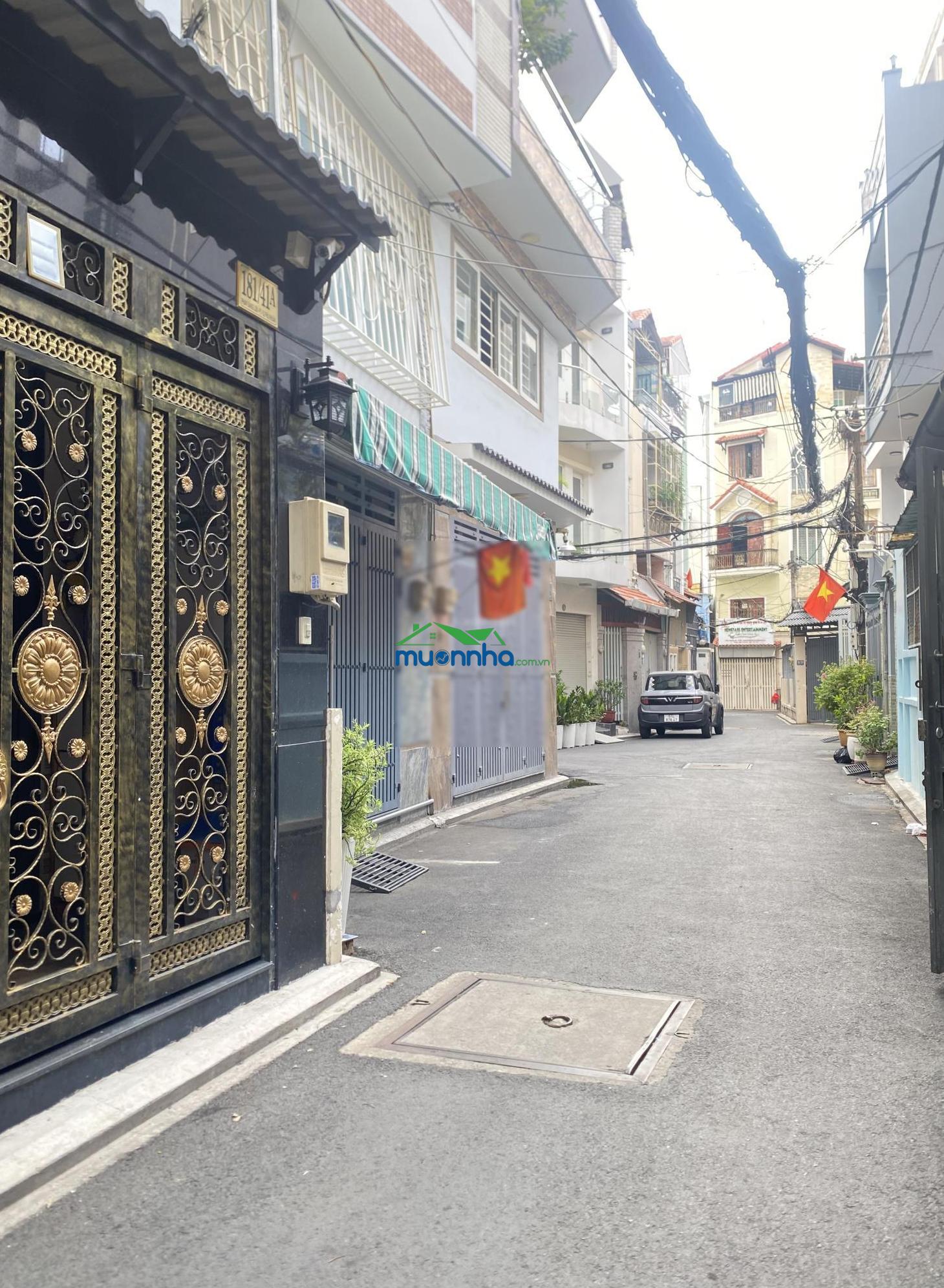 Gấp bán nhà phú nhuận, gần phan xích long, 5 tầng, hẻm xe hơi, 50m2, nhỉnh 9 tỷ tl