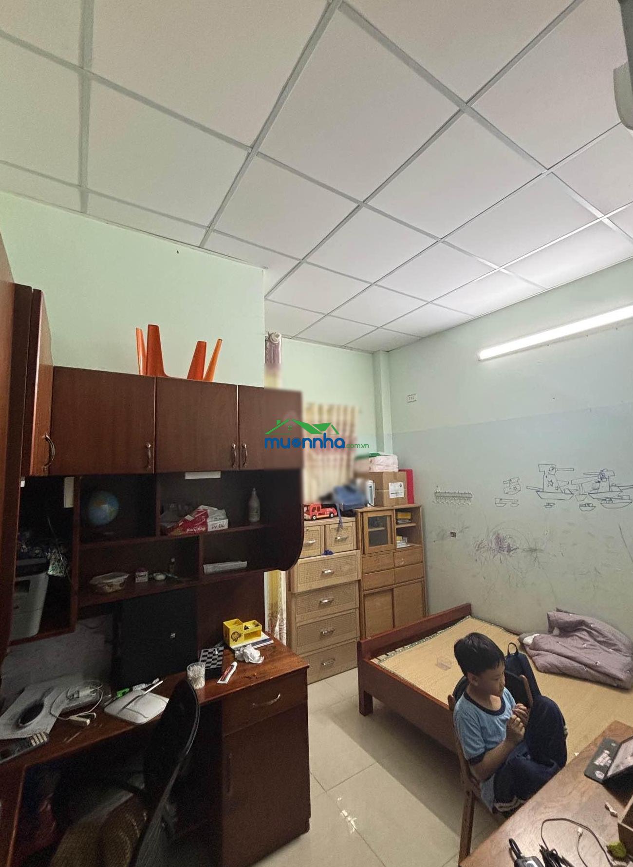 Nhà dân xây 3 tầng - căn góc - hxt - ngô chí quốc - thủ đức - 4