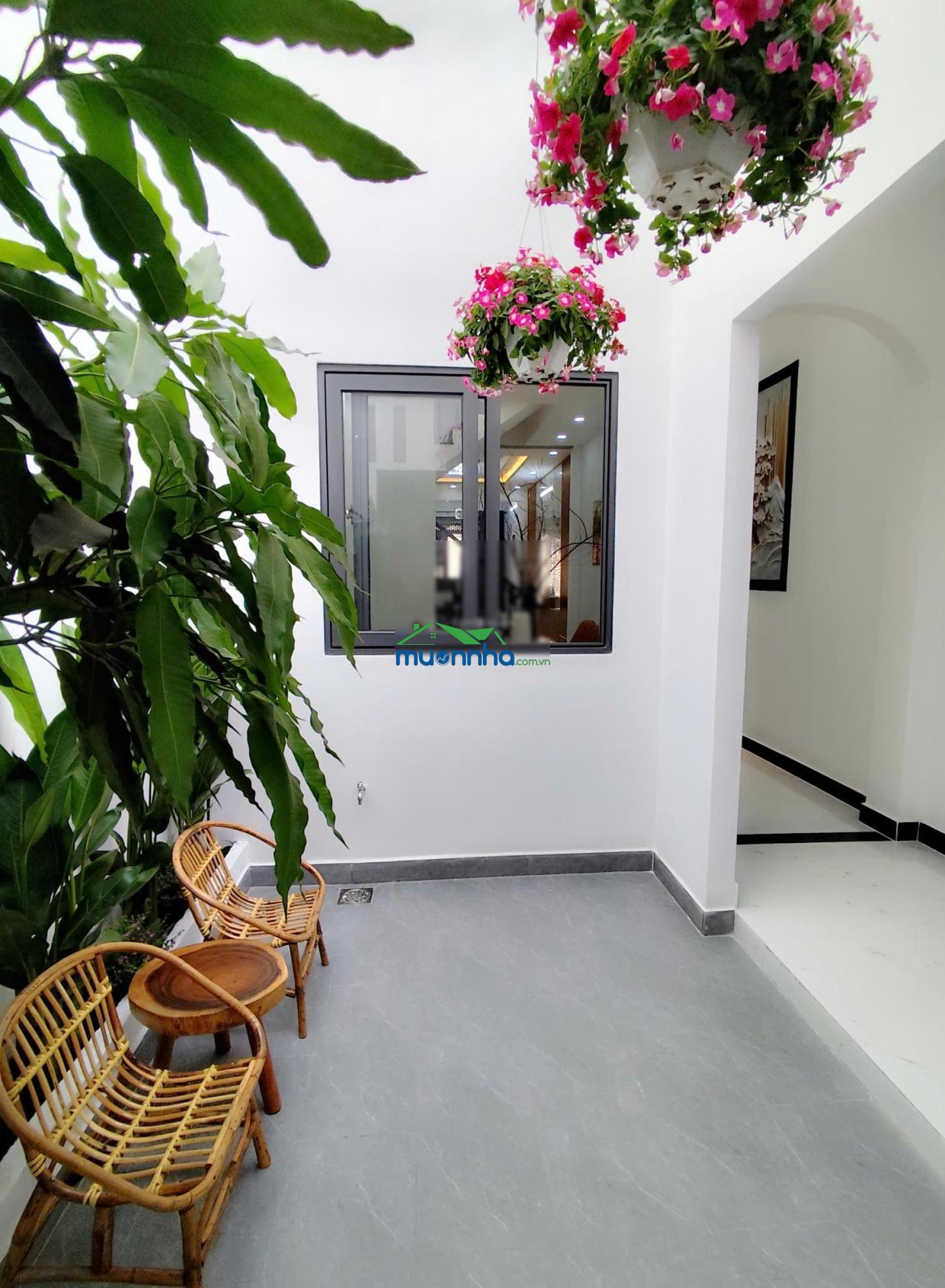 Nhà đầu đường phạm văn đồng gần sân bay, dt 63m2 xây 3 tầng, sổ riêng - 4
