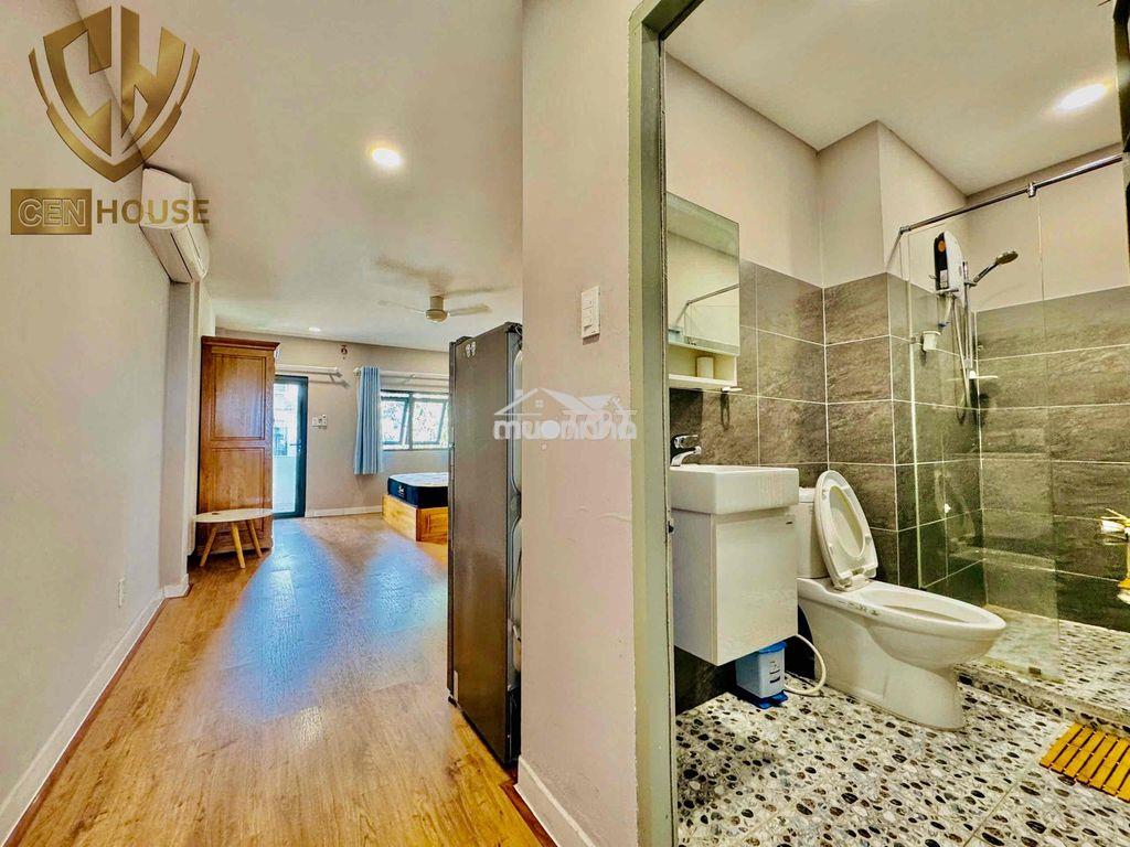 Cho thuê studio 70m2 có sân vườn bao chill mặt tiền hoàng sa bao pql - 4