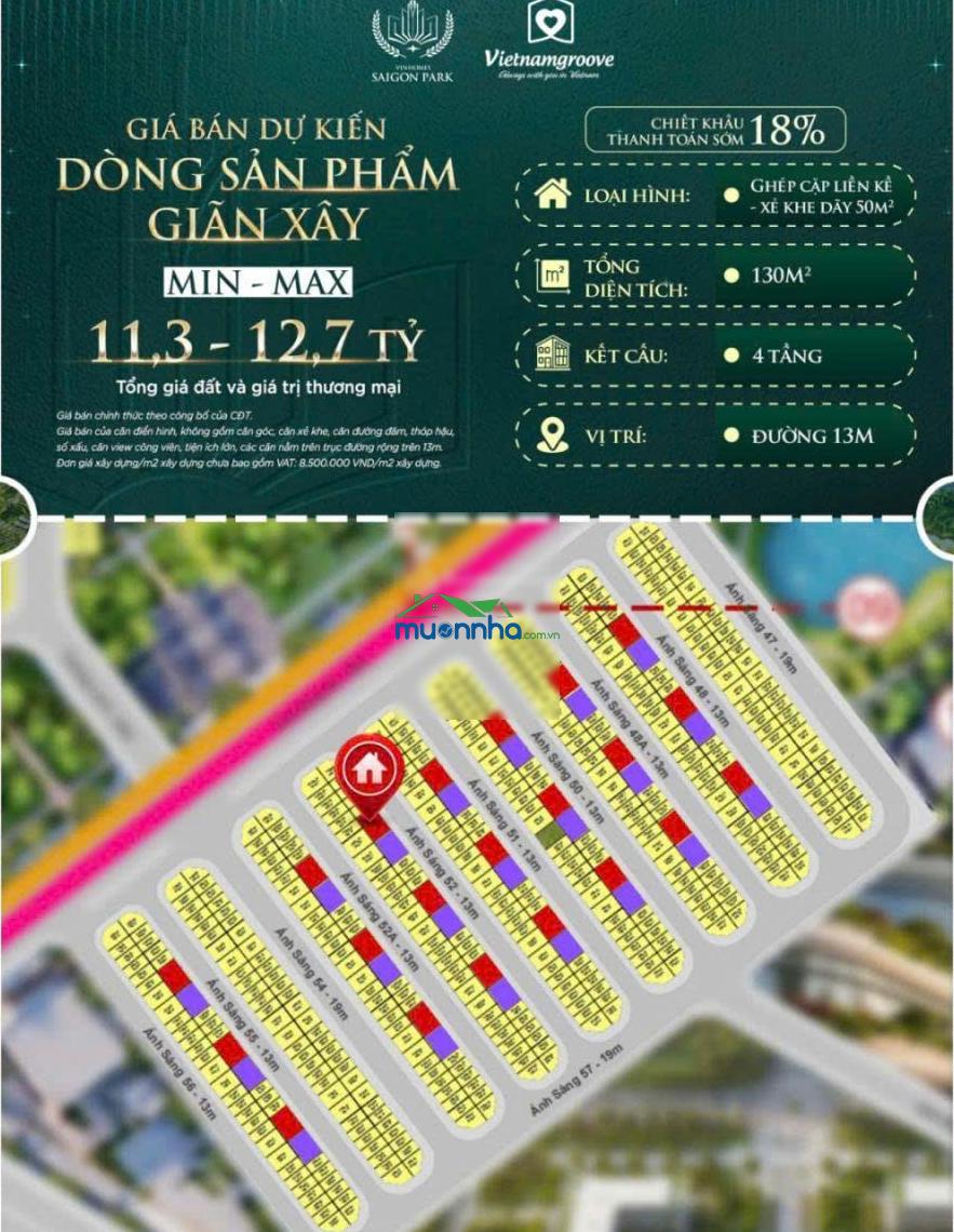 Bán dự án vinhomes sai gon park hóc môn cơ hội mua bán đầu tư giá tốt 2026 - 4