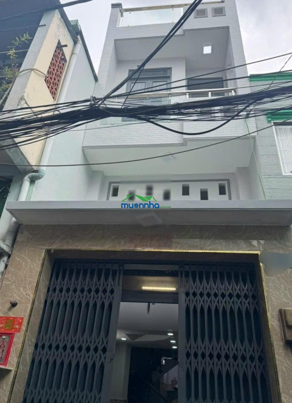 Nhà đường 3/2 đúc thật 4 tầng gần chợ thiếc