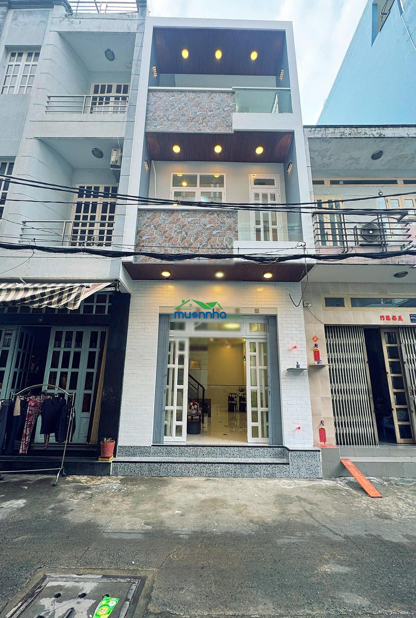 Bán nhà đẹp mới xây 3 tầng hxh mai xuân thưởng, quận 6. dt: 4.5x10m. giá nhỉnh 8 tỷ - 3