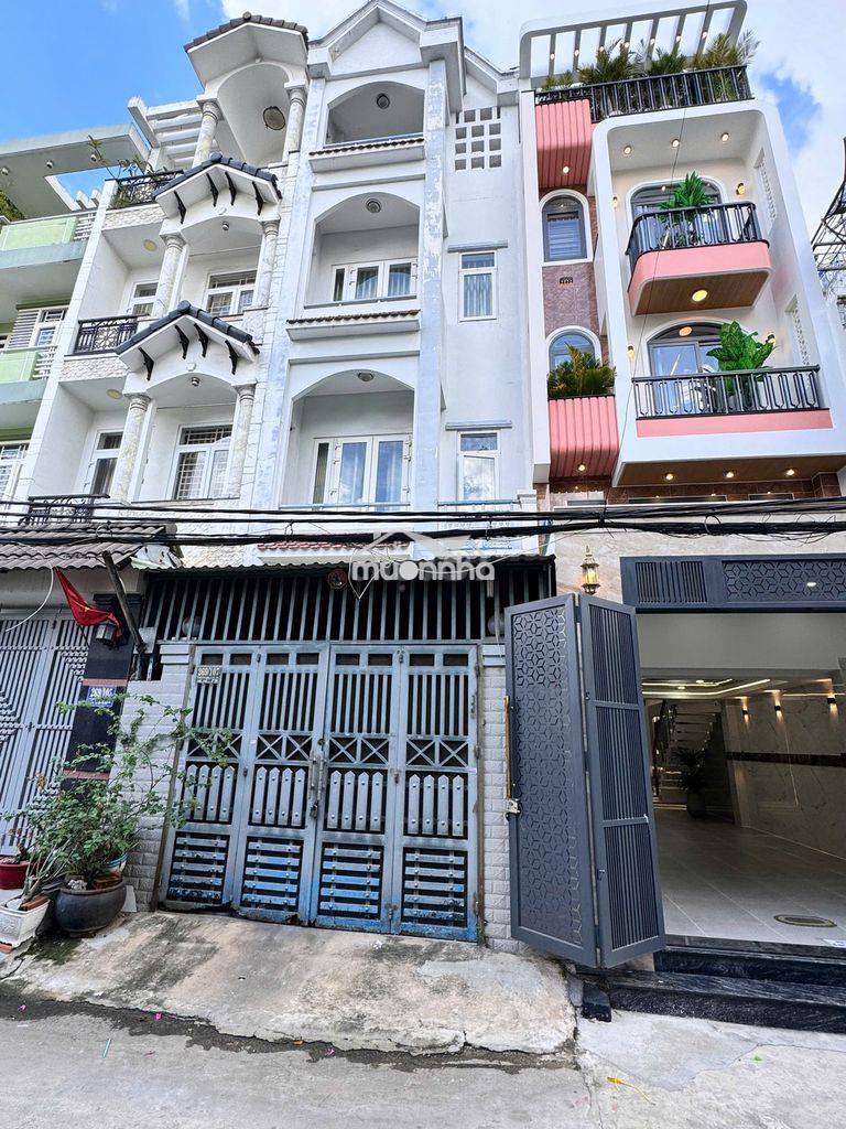 BÁN NHÀ 4,2X16M, 4 TẦNG, THANG MÁY, HẺM 6M PHAN HUY ÍCH